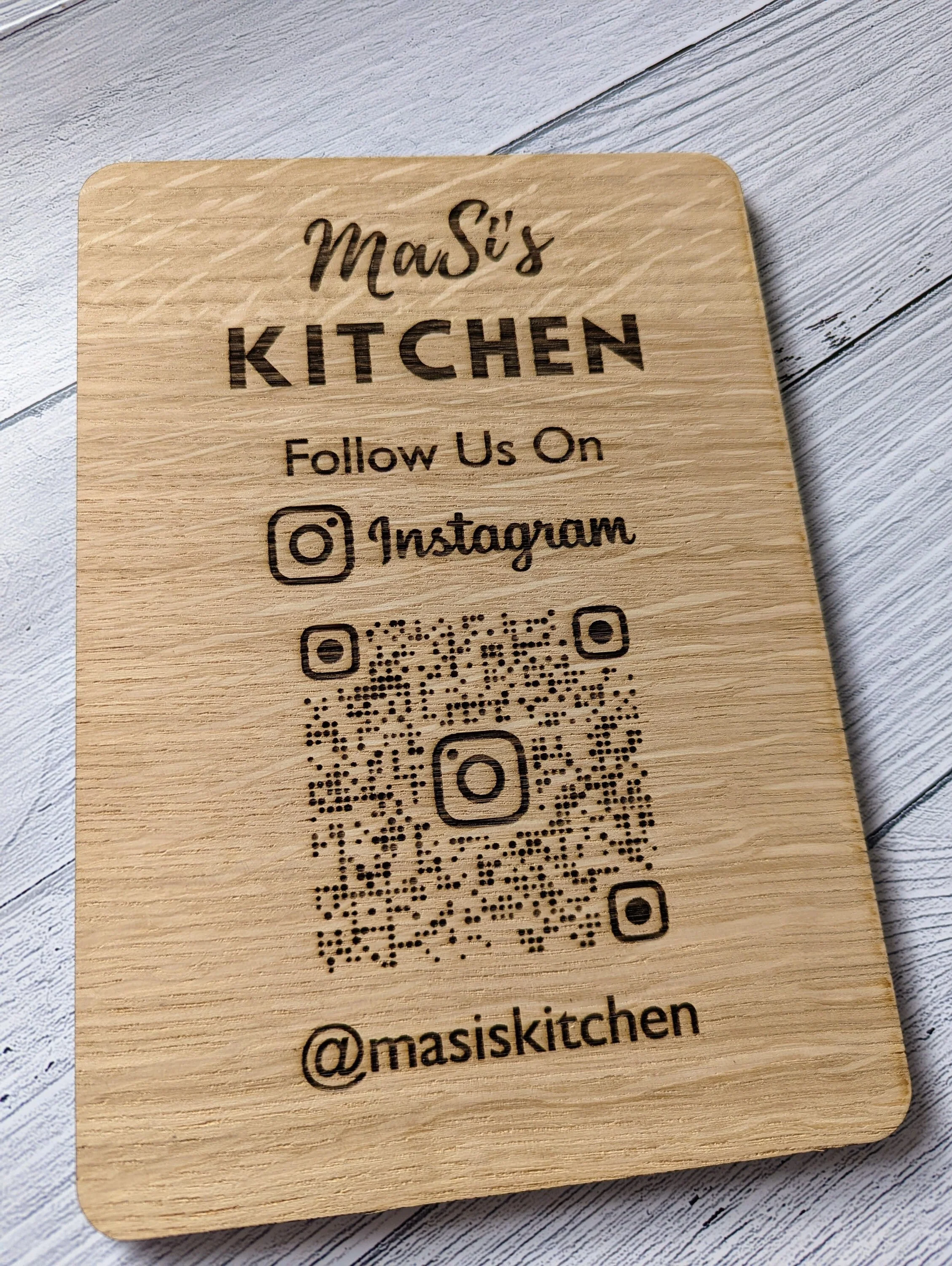 Fully Personalisable Double-Sided Wooden Sign with Optional Stand | Custom Text | Oak Veneer | Door Sign | Handcrafted in the UK - Image 5
