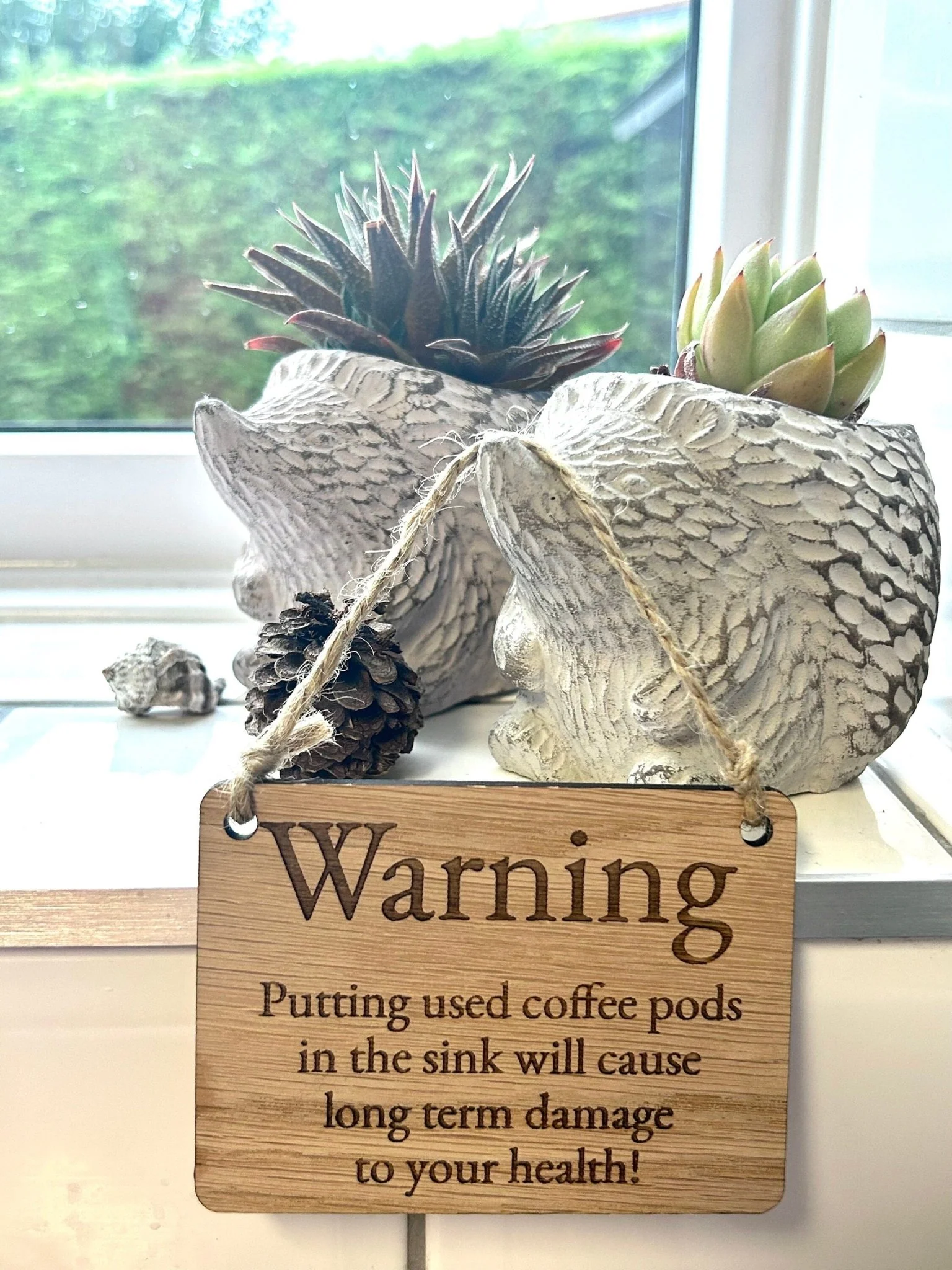 Funny Personalised Gift - Wooden Sign | Can Be Personalised | Oak Veneered MDF | Ideal for Birthday, Christmas, Valentines etc.