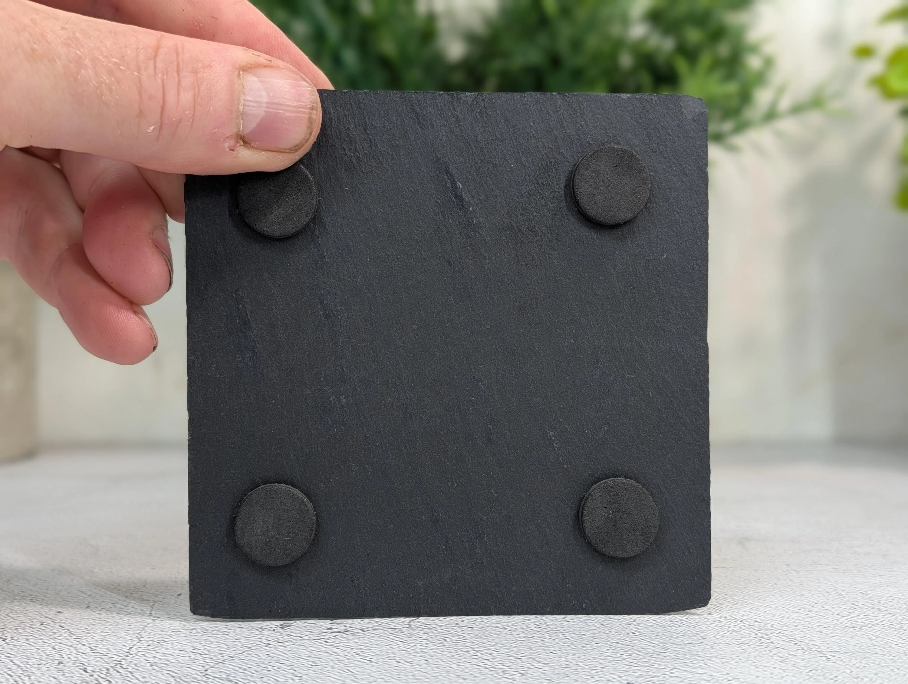 Google Review Slate Coaster – Engraved QR Code Review Gift for Businesses, Handmade in Wales, Plastic-Free Packaging - Image 3