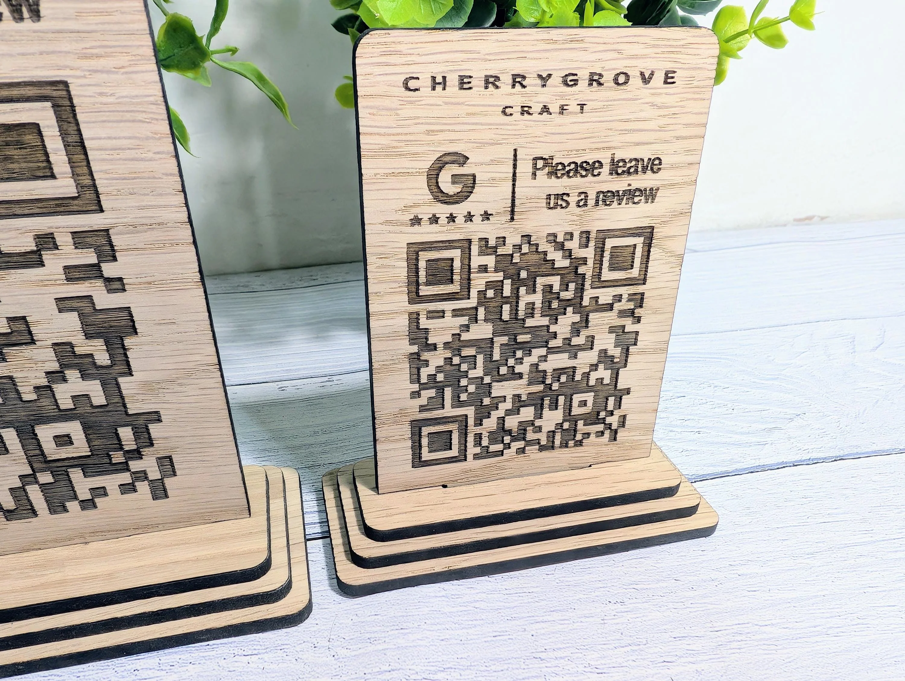 Google Reviews QR Code Sign – Custom Wooden Review Plaque for Small Business, Pub, Restaurant, Salon, Cafe Feedback, Eco-Friendly, 2 Sizes - Image 6