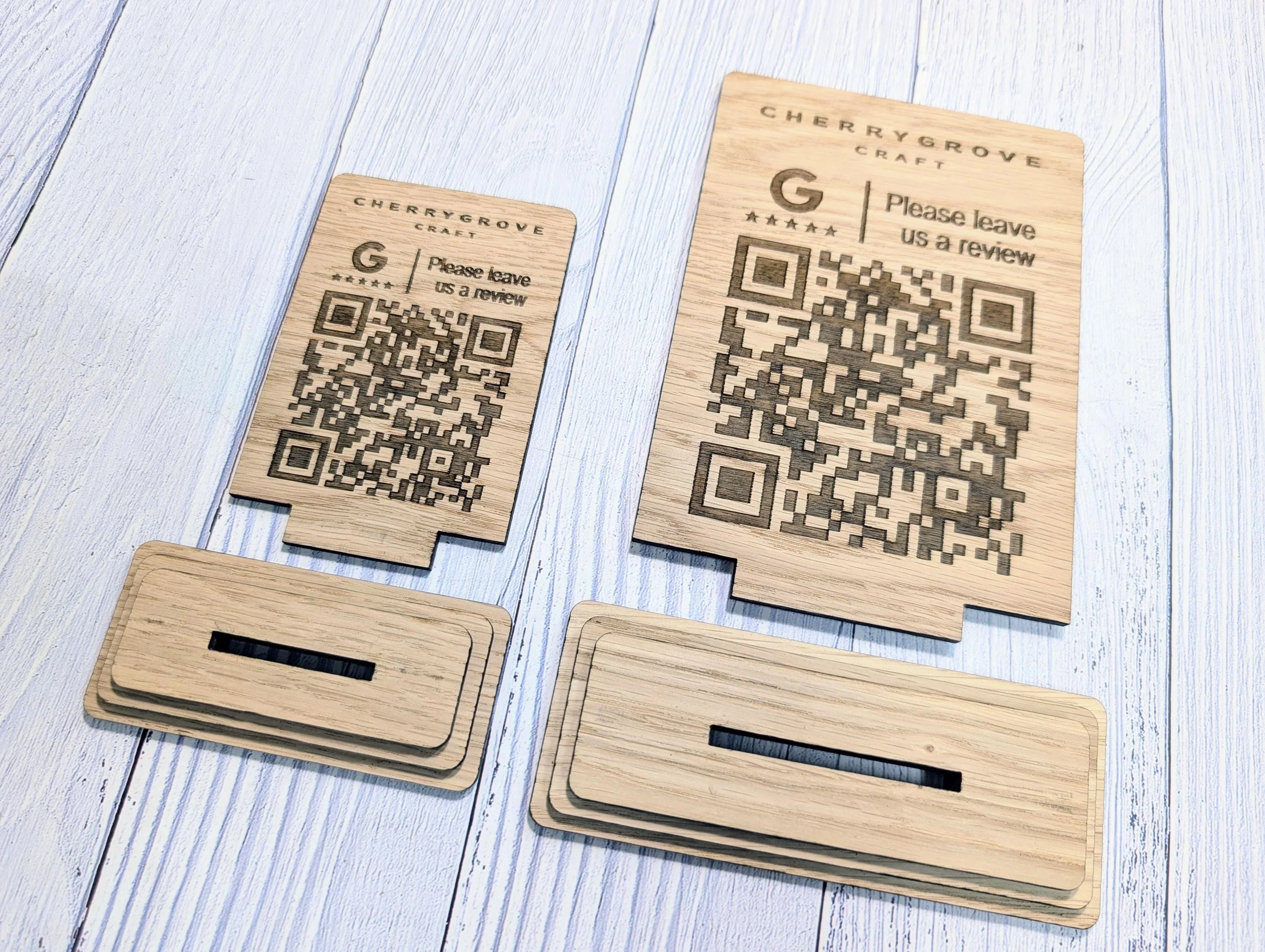 Google Reviews QR Code Sign – Custom Wooden Review Plaque for Small Business, Pub, Restaurant, Salon, Cafe Feedback, Eco-Friendly, 2 Sizes - Image 7