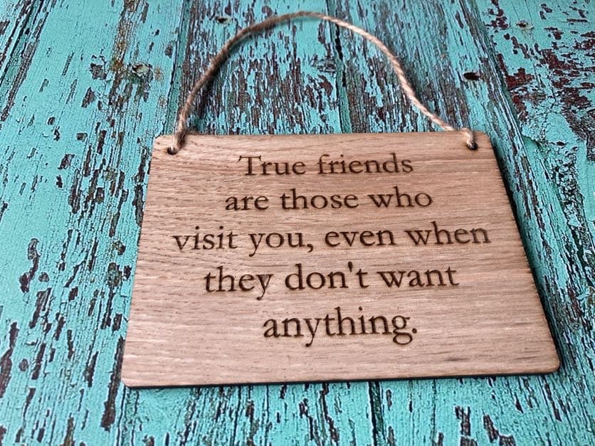 Handmade Wooden Personalised Sign, Personalised Wooden Plaque, Custom Wooden Hanging Sign, Oak Sign, Man Cave Sign, Door Sign - Image 6