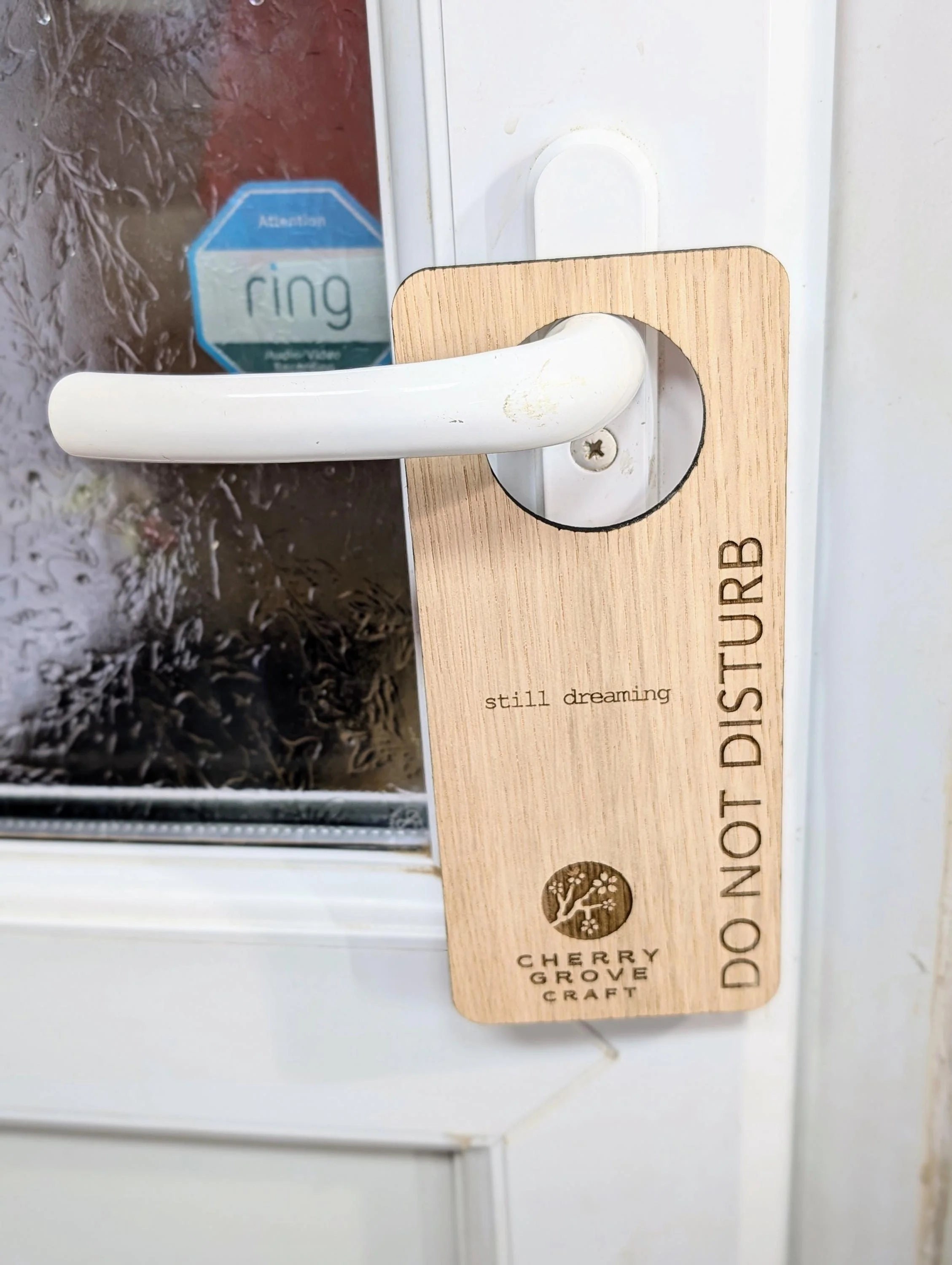 Hotel Door Hangers - Free Design Service, Wooden "Please Clean the Room" and "Please Do Not Disturb" Door Signs, Hotel Sign, Bedroom Signs - Image 3