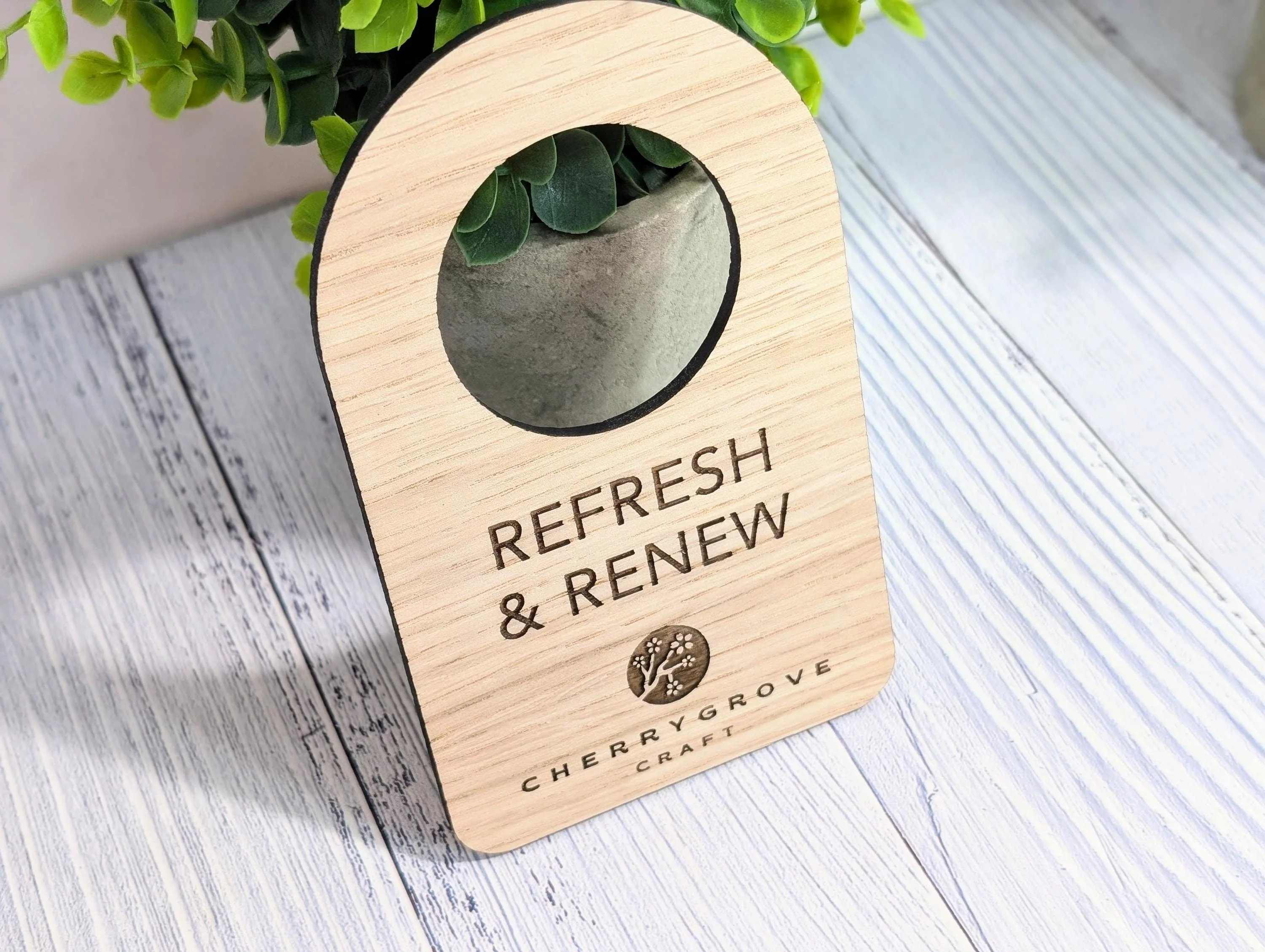 Hotel Room Door Hanger | Custom Do Not Disturb Reversible Sign | Personalised Door Signage with Logo – 89x144mm, for Privacy, Hotel, B&B - Image 4