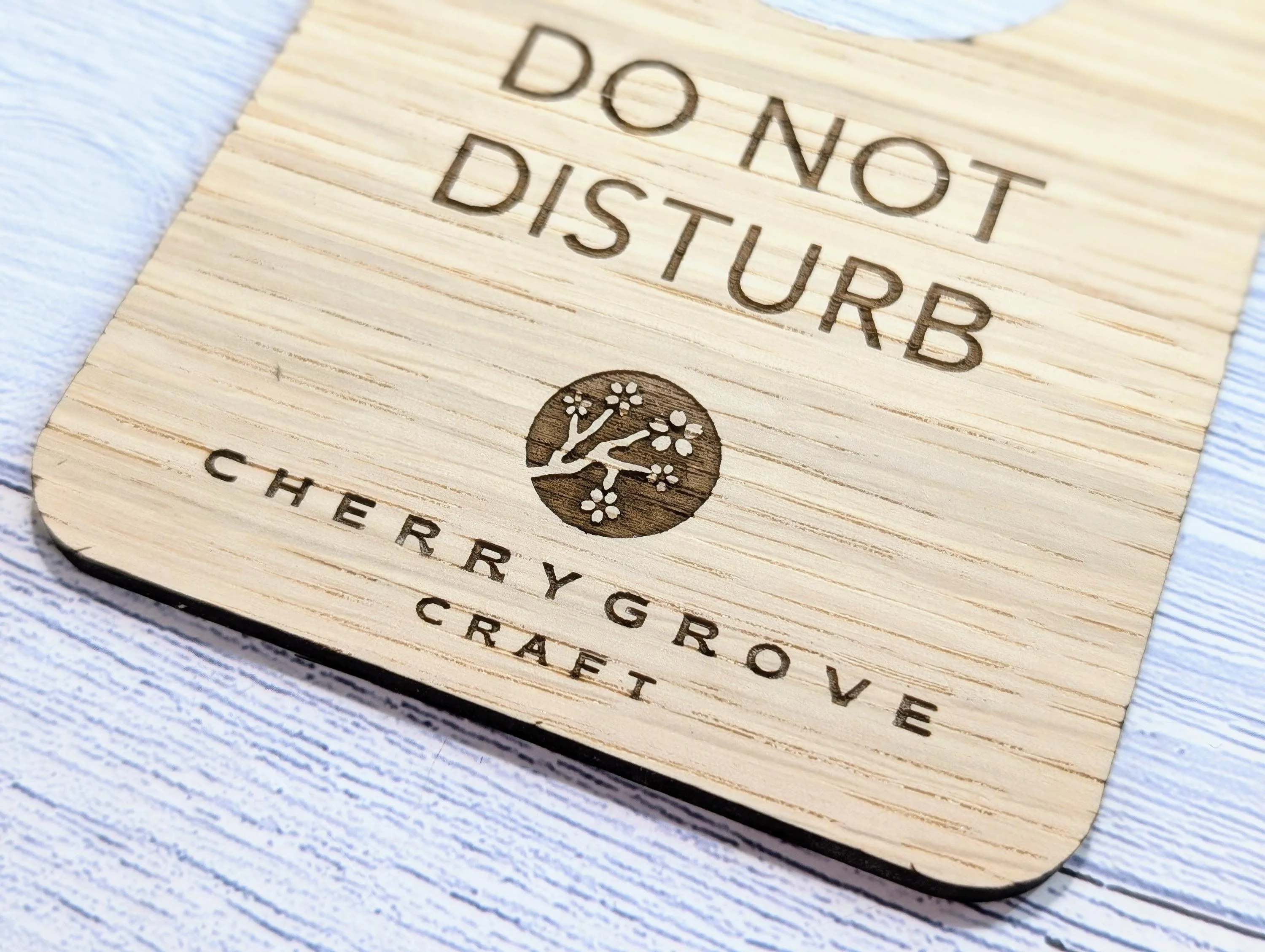 Hotel Room Door Hanger | Custom Do Not Disturb Reversible Sign | Personalised Door Signage with Logo – 89x144mm, for Privacy, Hotel, B&B - Image 8