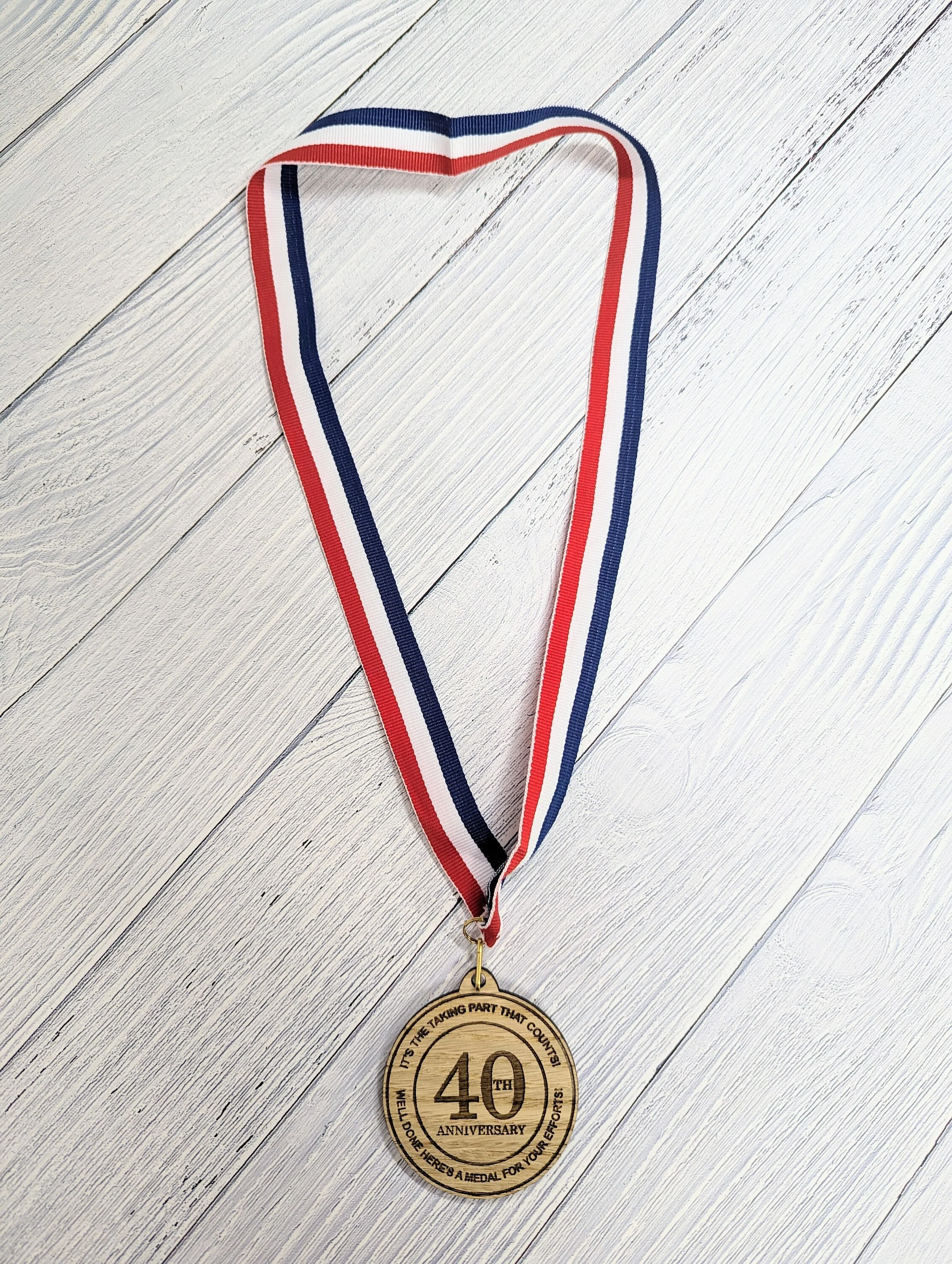 Humorous Anniversary Survival Medal - Celebrating Years Together! - Image 6