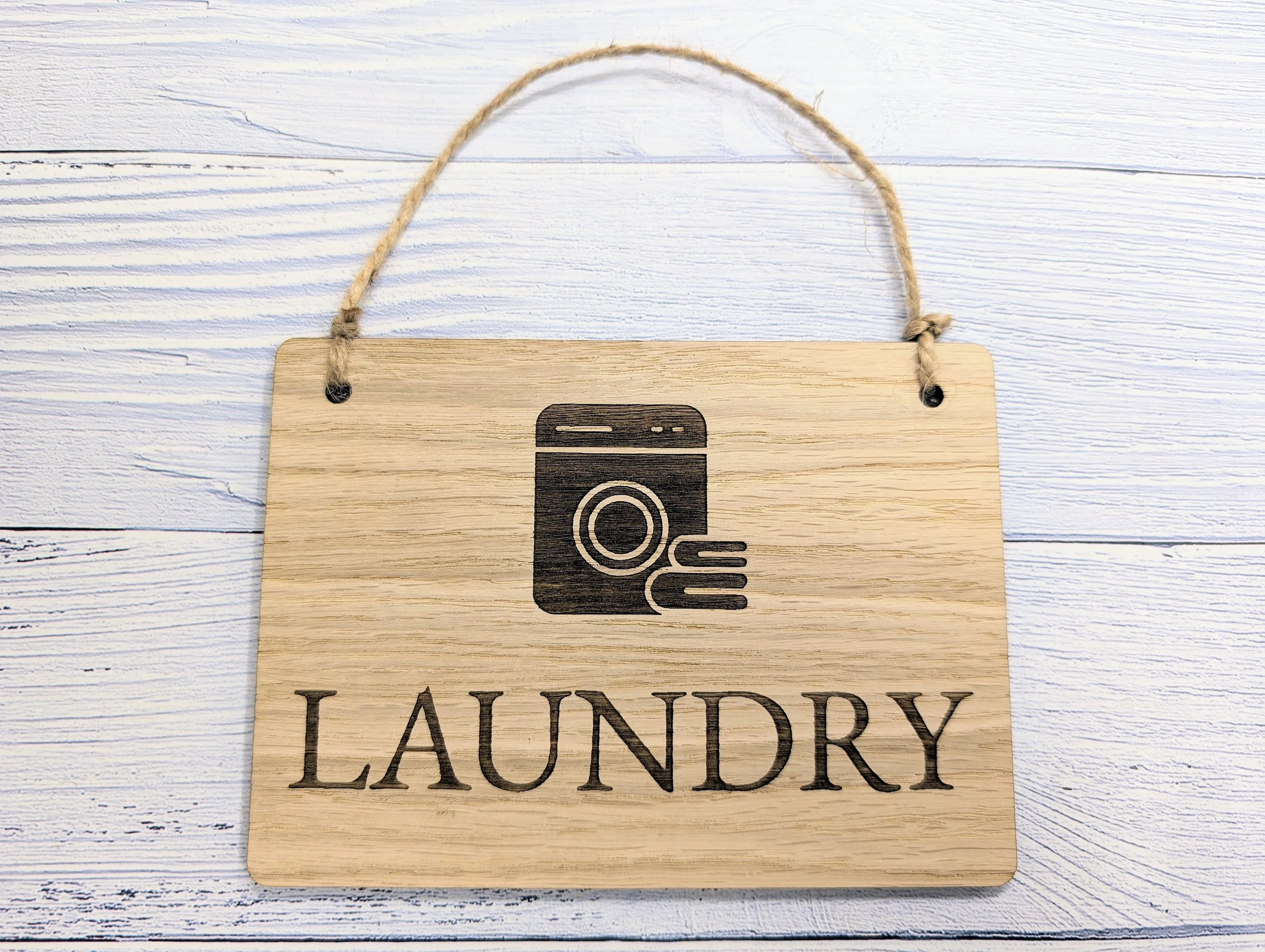 Laundry Wooden Sign - Image 4