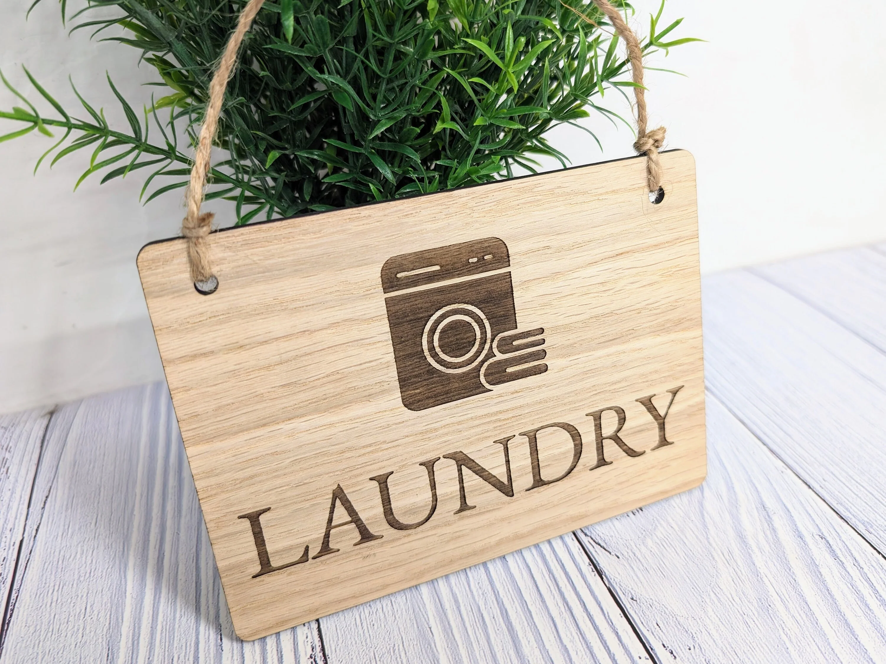 Laundry Wooden Sign - Image 8