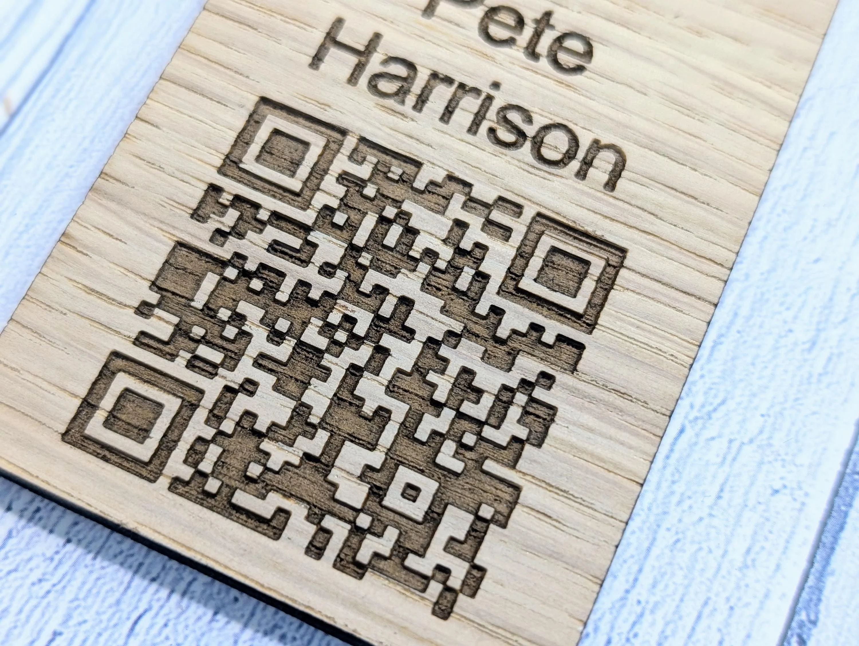 LinkedIn Name Badges with Eco Lanyards - Personalised Name, The QR Code Points to Your LinkedIn Profile - Eco-Friendly Event, Exhibition - Image 5