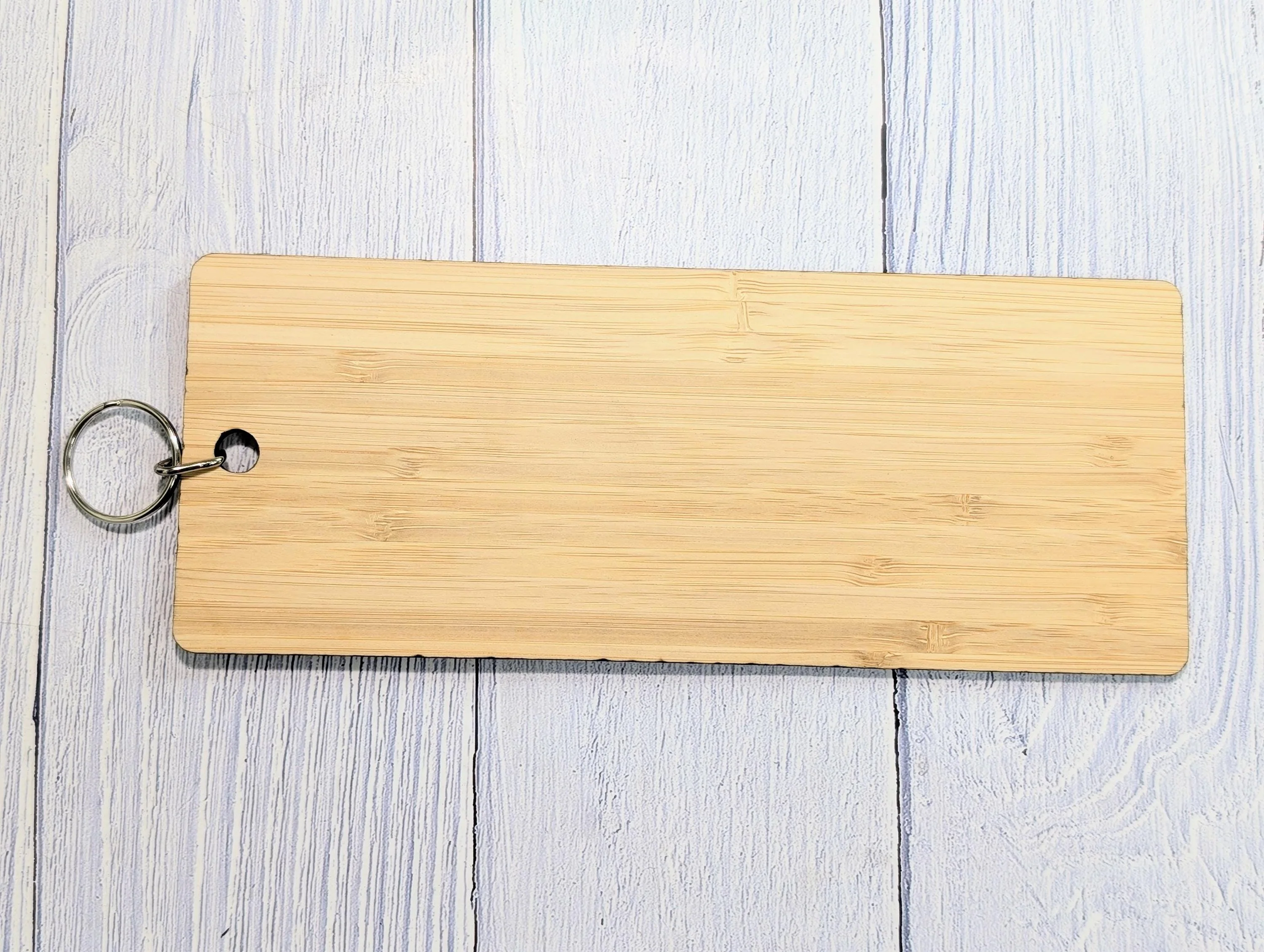 Master Key - Do Not Remove From Office - Extra-Large Bamboo Keyring - Ideal for Important Keys | Handcrafted in Wales, Eco-Friendly - Image 8