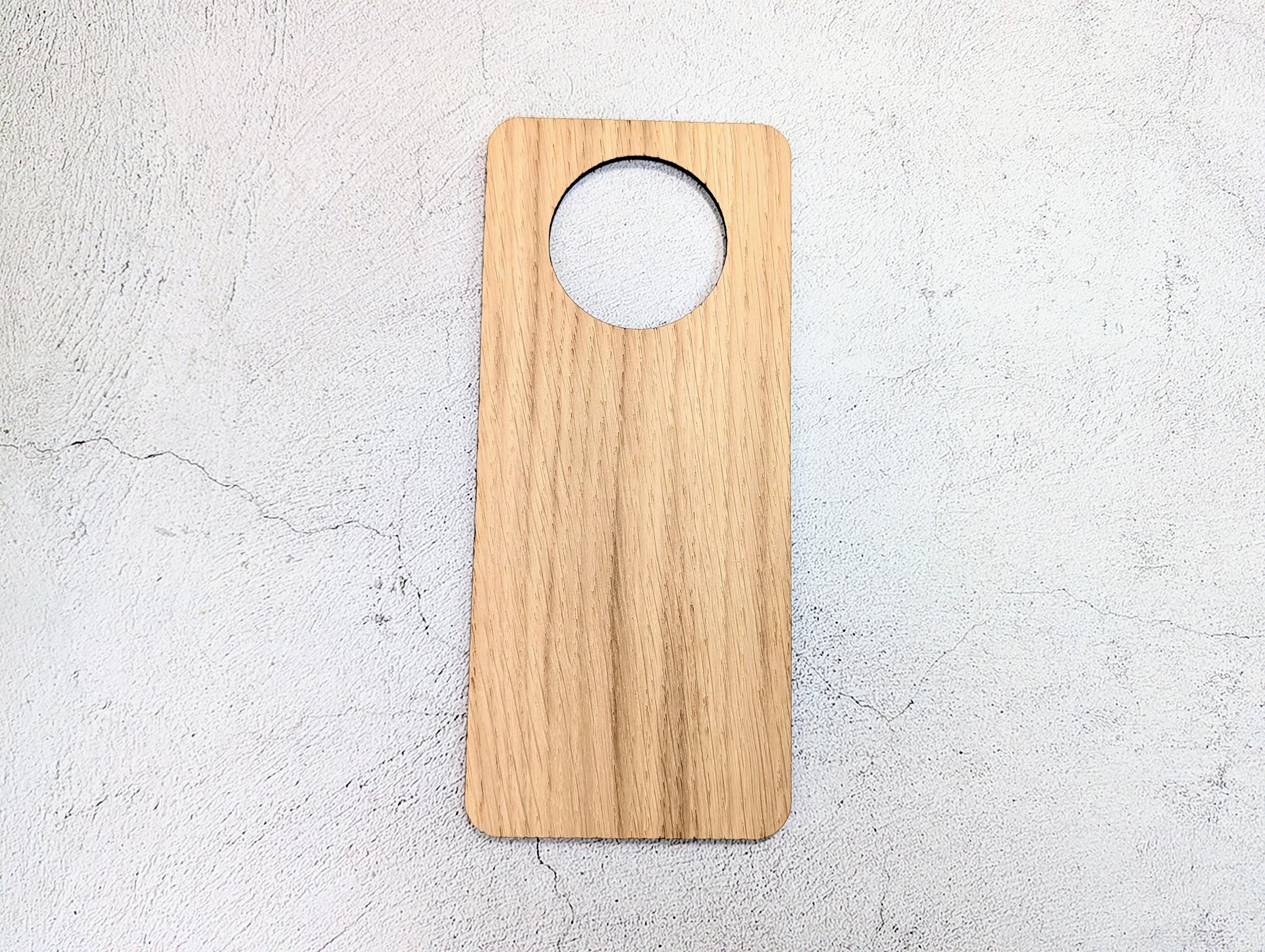 Out of Order Door Hanger – Oak Veneered Sign, Personalised Wooden Door Sign, Handmade in Wales, Plastic-Free Packaging - Image 9