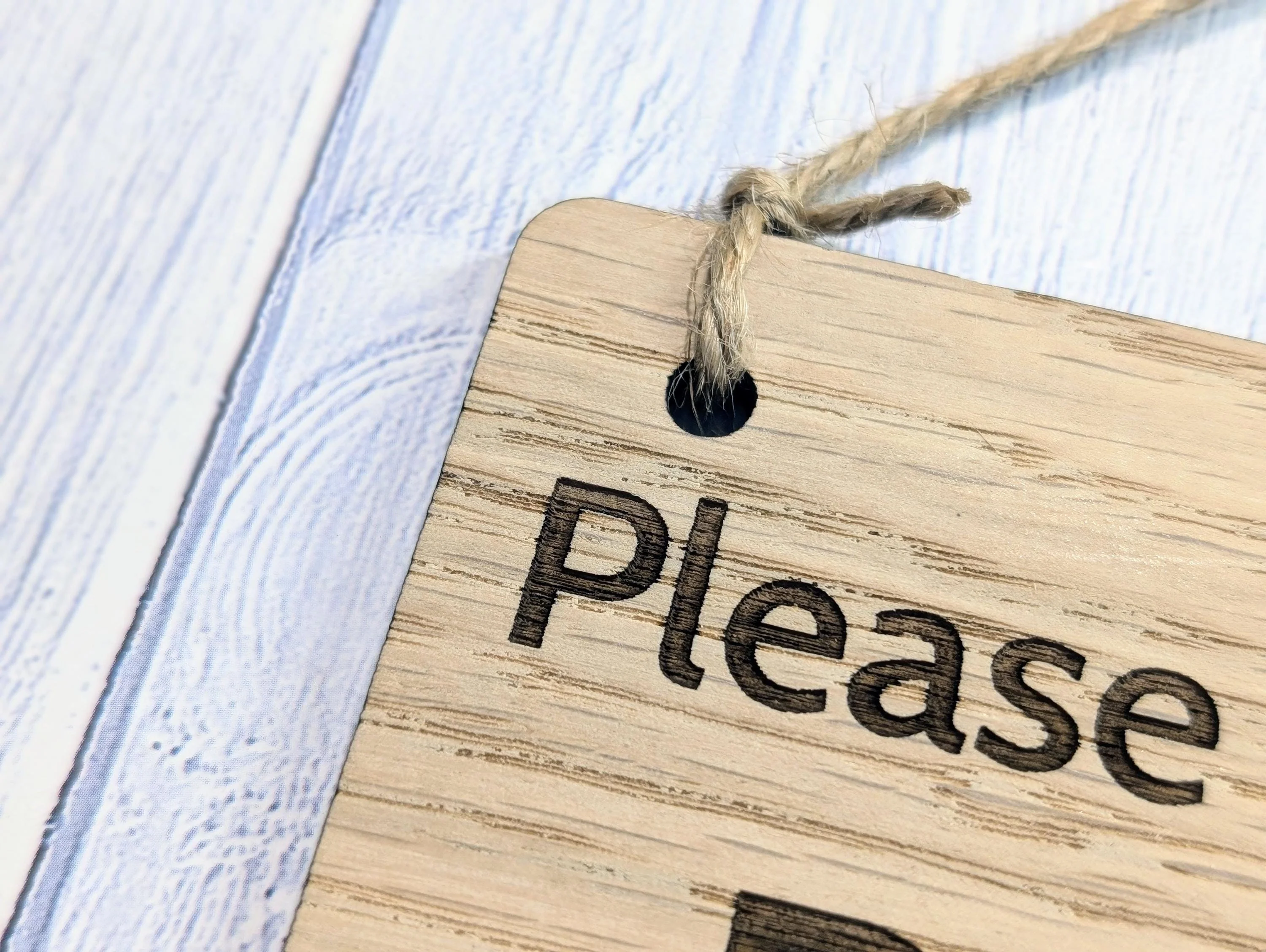 Paws on the Floor Sign | Dog Friendly Sign | Handmade Wooden Signage | Fun Pet Oak Decor with Paw Prints | Ideal for Home, Airbnb etc. - Image 7