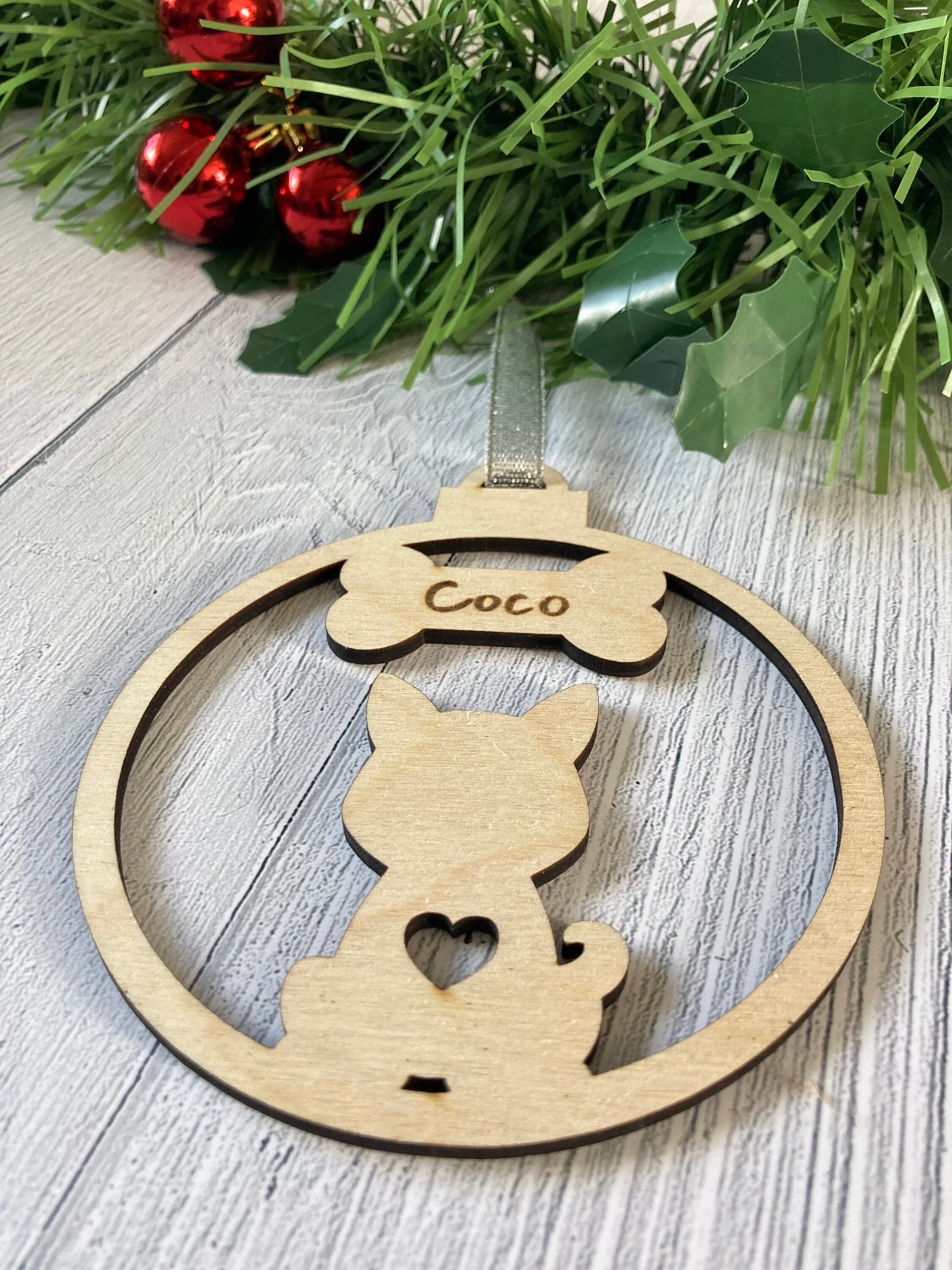 Personalised Dog Christmas Tree Decoration | Christmas Gift for Dog Lovers | Stocking Filler - Image 10