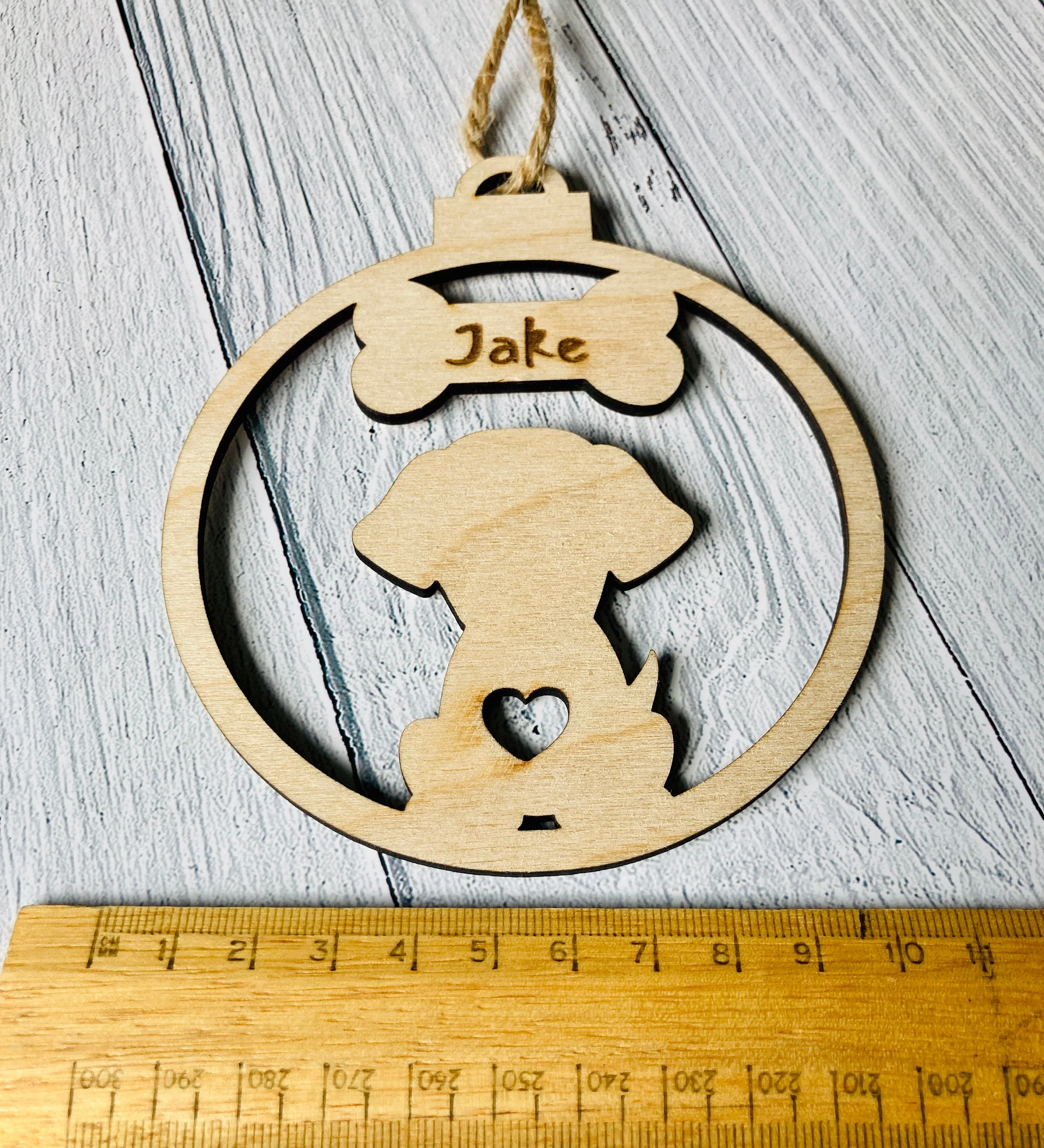 Personalised Dog Christmas Tree Decoration | Christmas Gift for Dog Lovers | Stocking Filler - Image 3