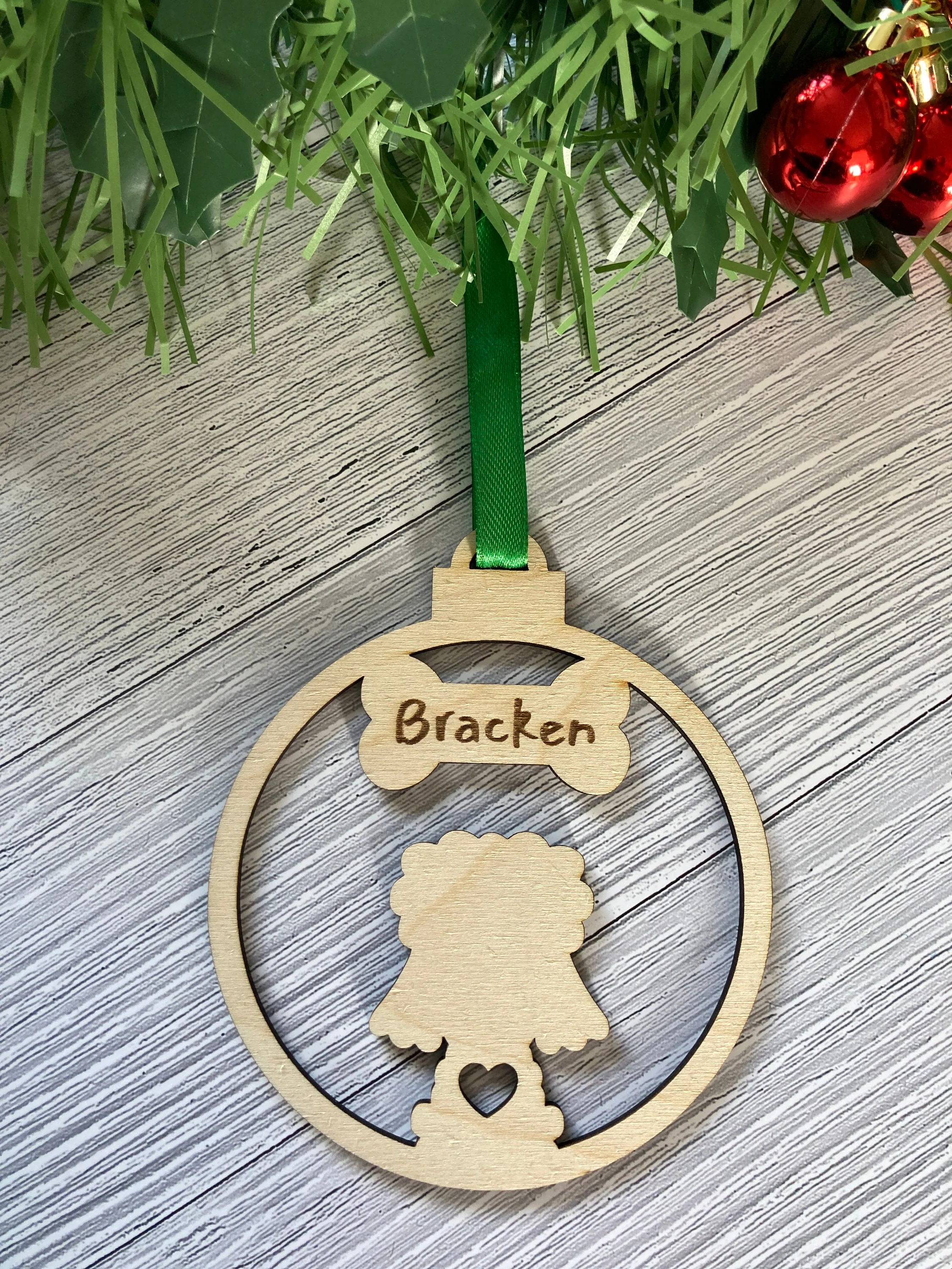 Personalised Dog Christmas Tree Decoration | Christmas Gift for Dog Lovers | Stocking Filler - Image 5