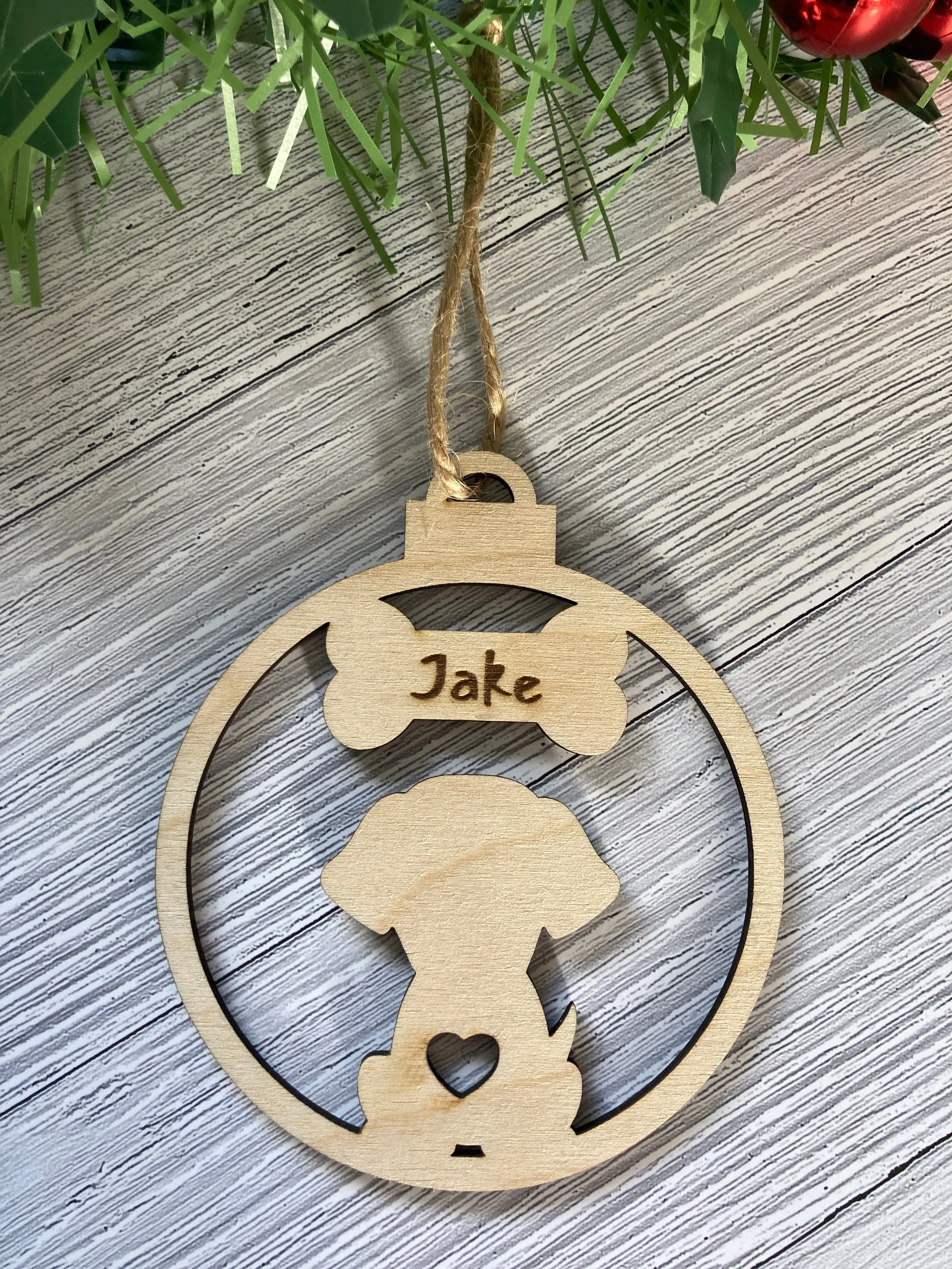 Personalised Dog Christmas Tree Decoration | Christmas Gift for Dog Lovers | Stocking Filler - Image 6