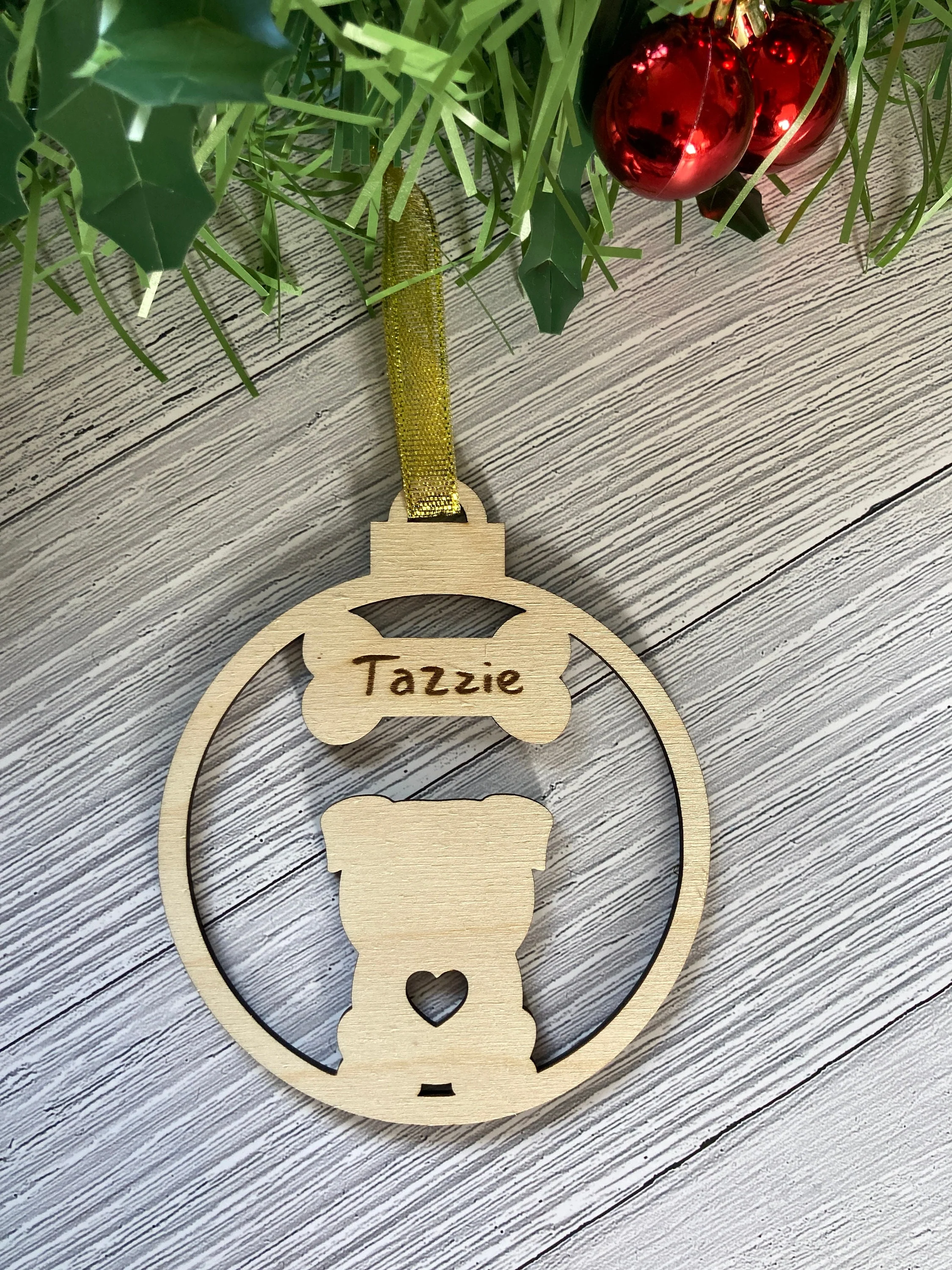 Personalised Dog Christmas Tree Decoration | Christmas Gift for Dog Lovers | Stocking Filler - Image 7