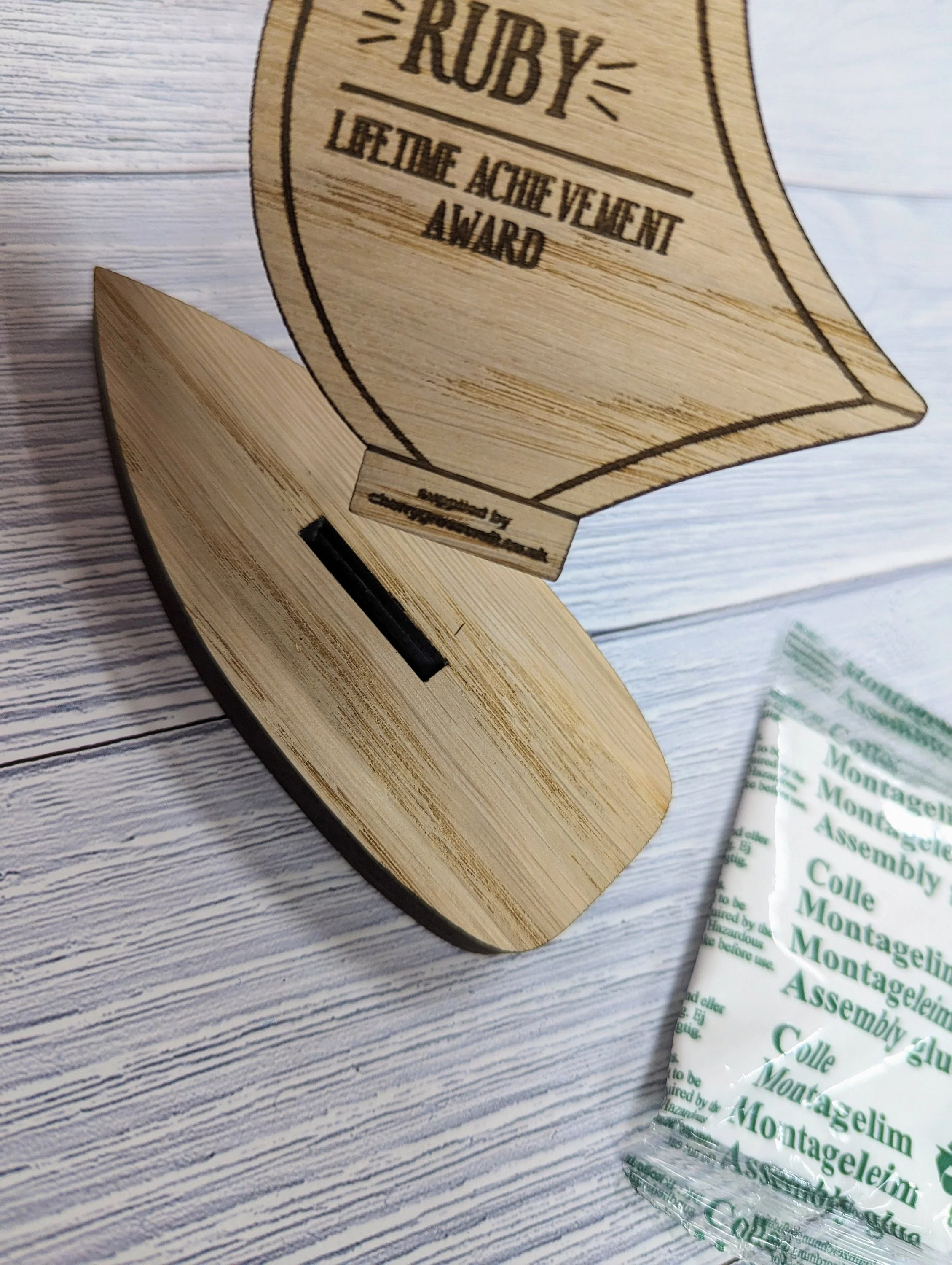 Personalised Employee Recognition Hero Trophy - Customise Your Hero! Add Your Logo - Image 5