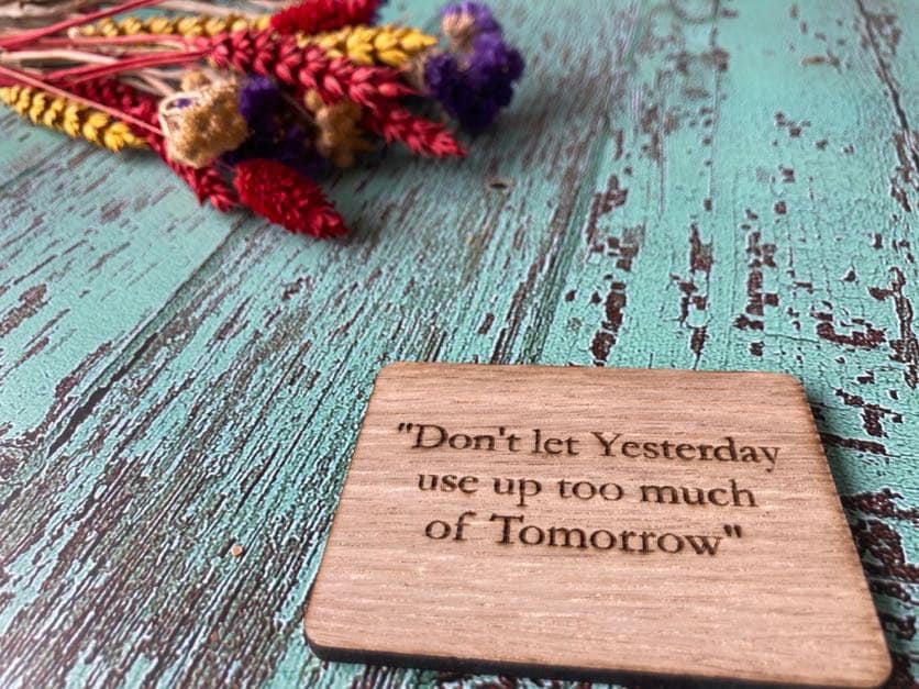 Personalised Oak Fridge Magnets: Engraved Wood, Custom Quote - Image 5