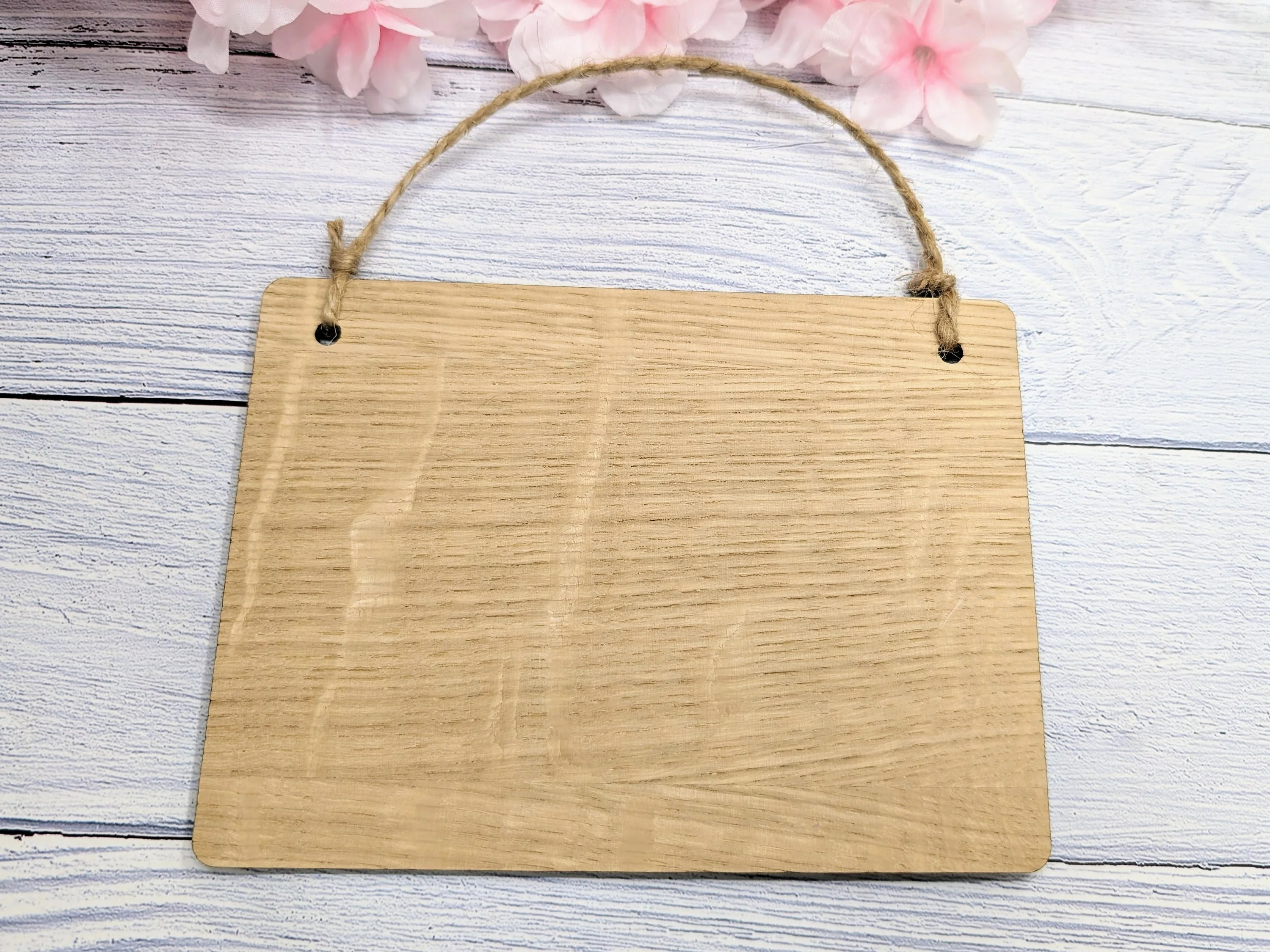 Personalised Oak Friendship Sign - Unique Hanging Wooden Gift - Image 10
