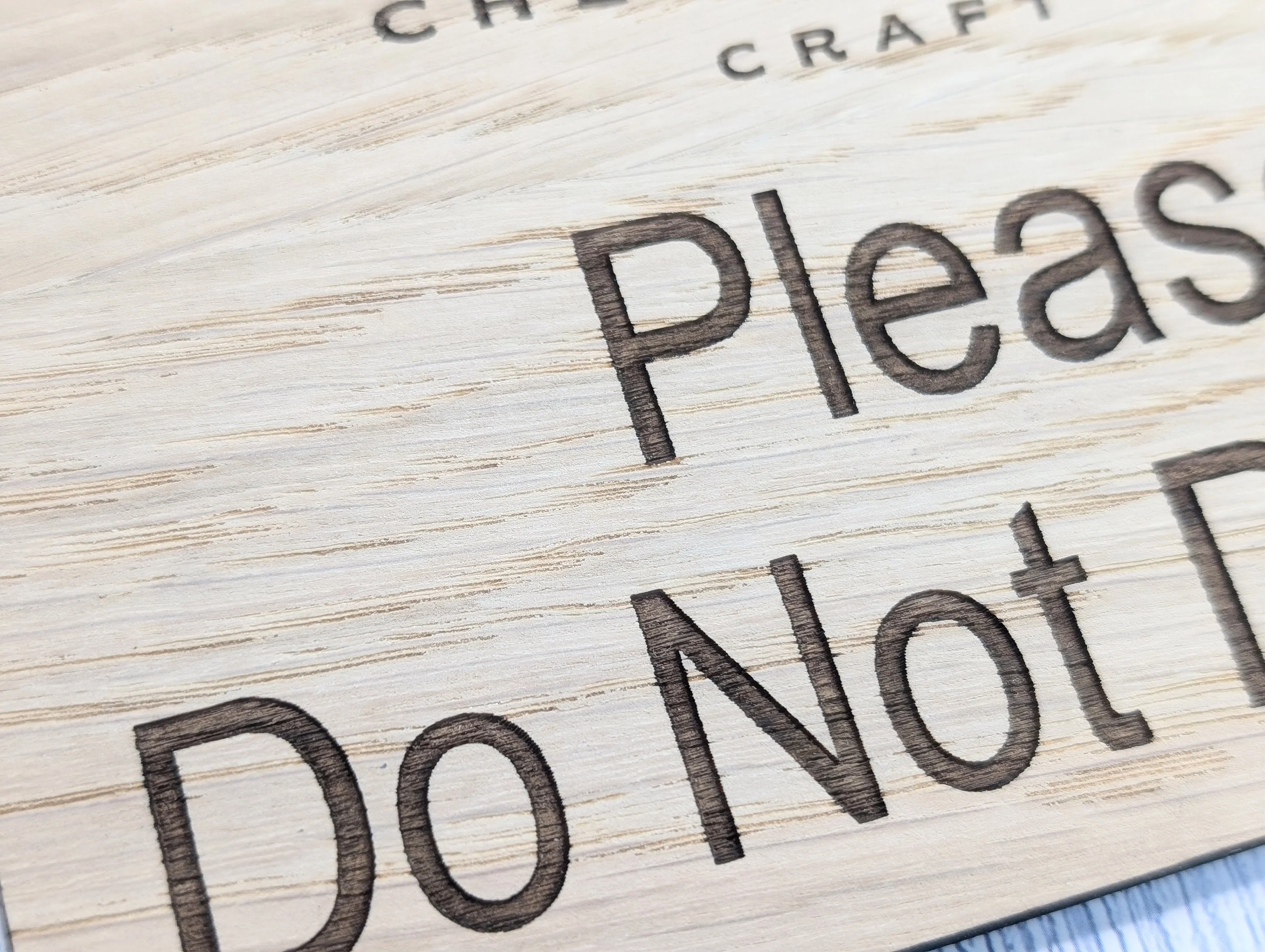 Personalised "Please Do Not Disturb" Hanging Sign - 4 Sizes, Add Your Text or Logo, Personalised Wooden Hanging Sign, Door Sign - Image 7
