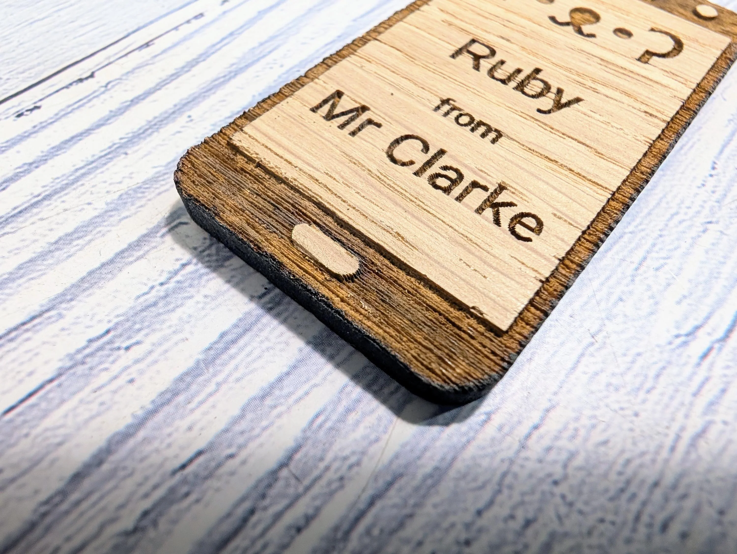 Personalised Student Keyring – Teacher Gift for Class, Cute Teddy Bear Design, Mobile Phone Shape, End of Term Keepsake - Image 5