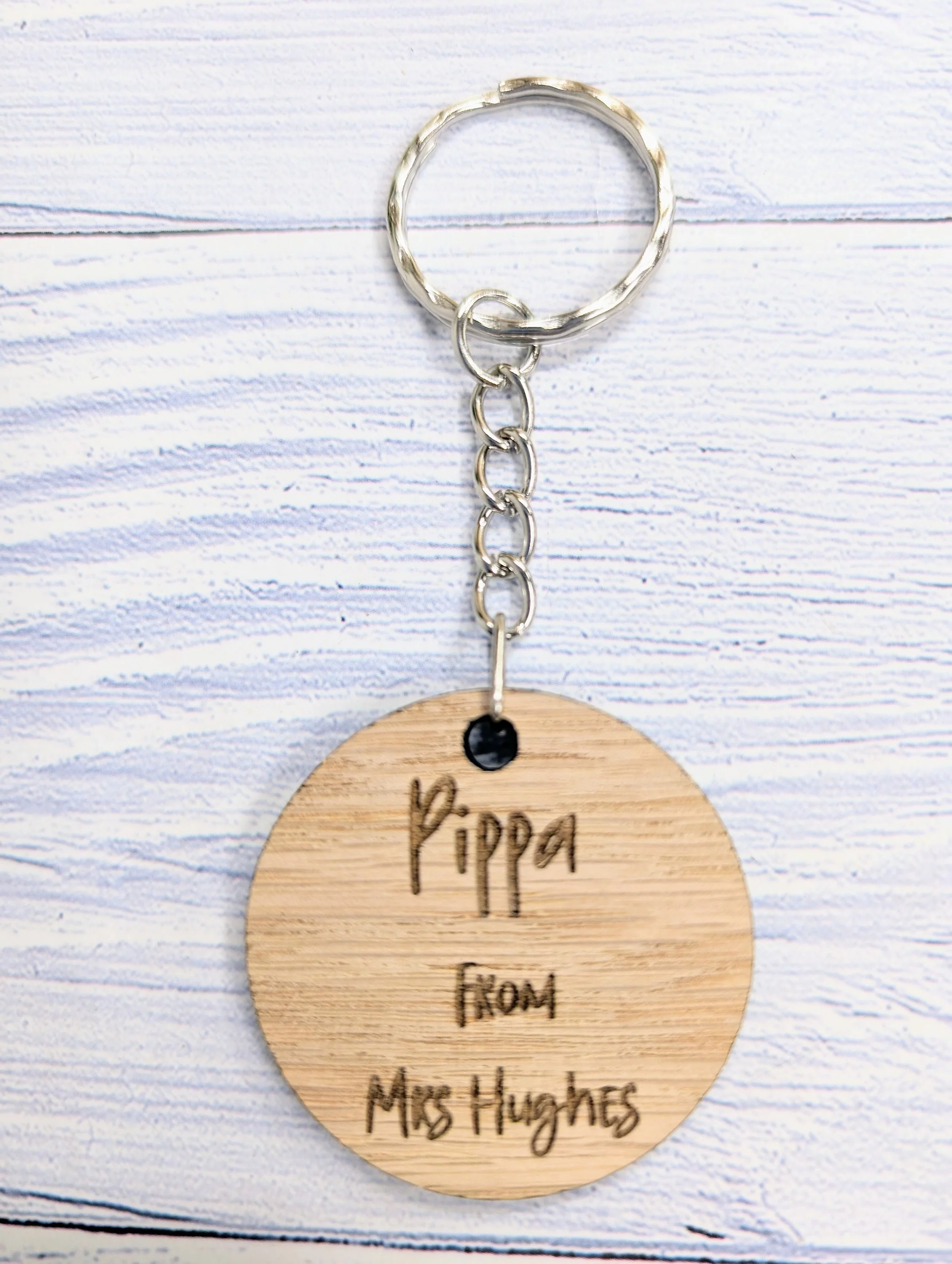 Personalised Student Keyrings | Oak School Key Chains | Gifts For Students | Gifts from Teacher, End of Term, End-of-Year, Custom Names - Image 3