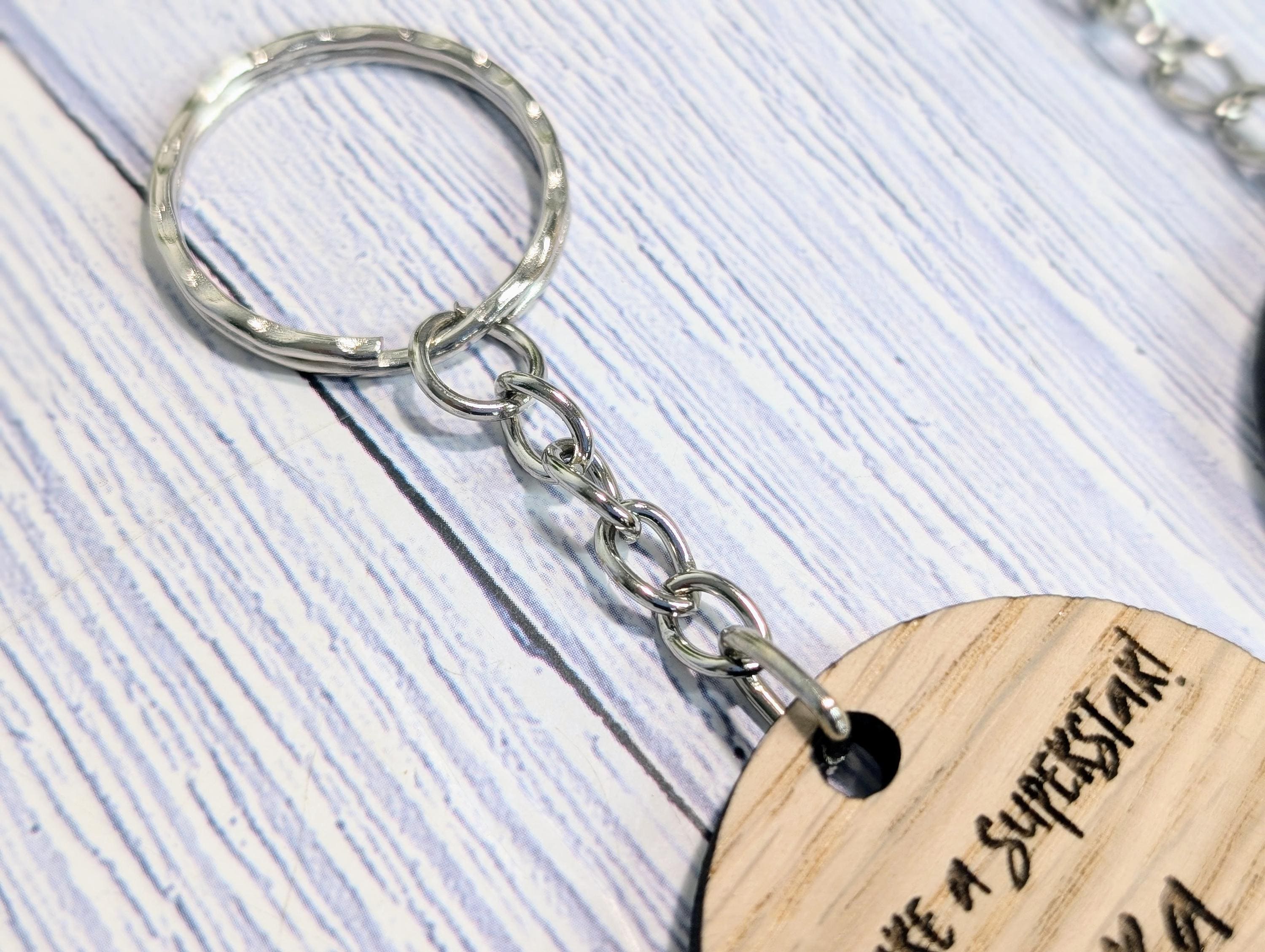 Personalised Student Superstar Keyrings, Oak School Key Chains, Students Gifts | Gifts from Teacher, End of Term, End-of-Year, Custom Names - Image 5
