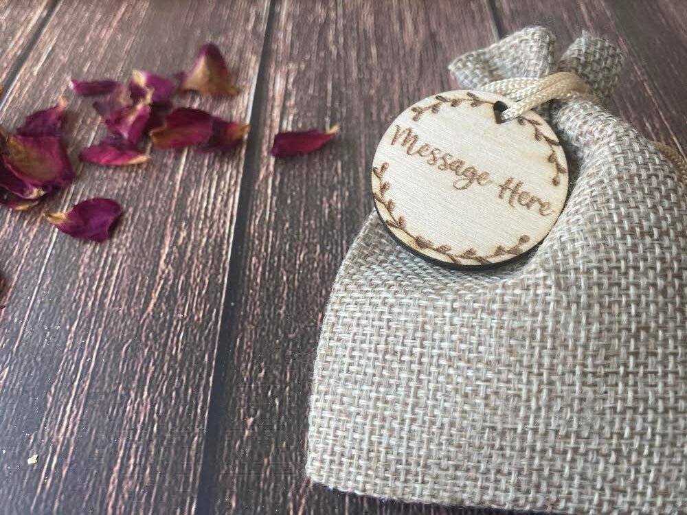 Personalised Wedding Favour Bags, Personalised Confetti Bags - Image 4