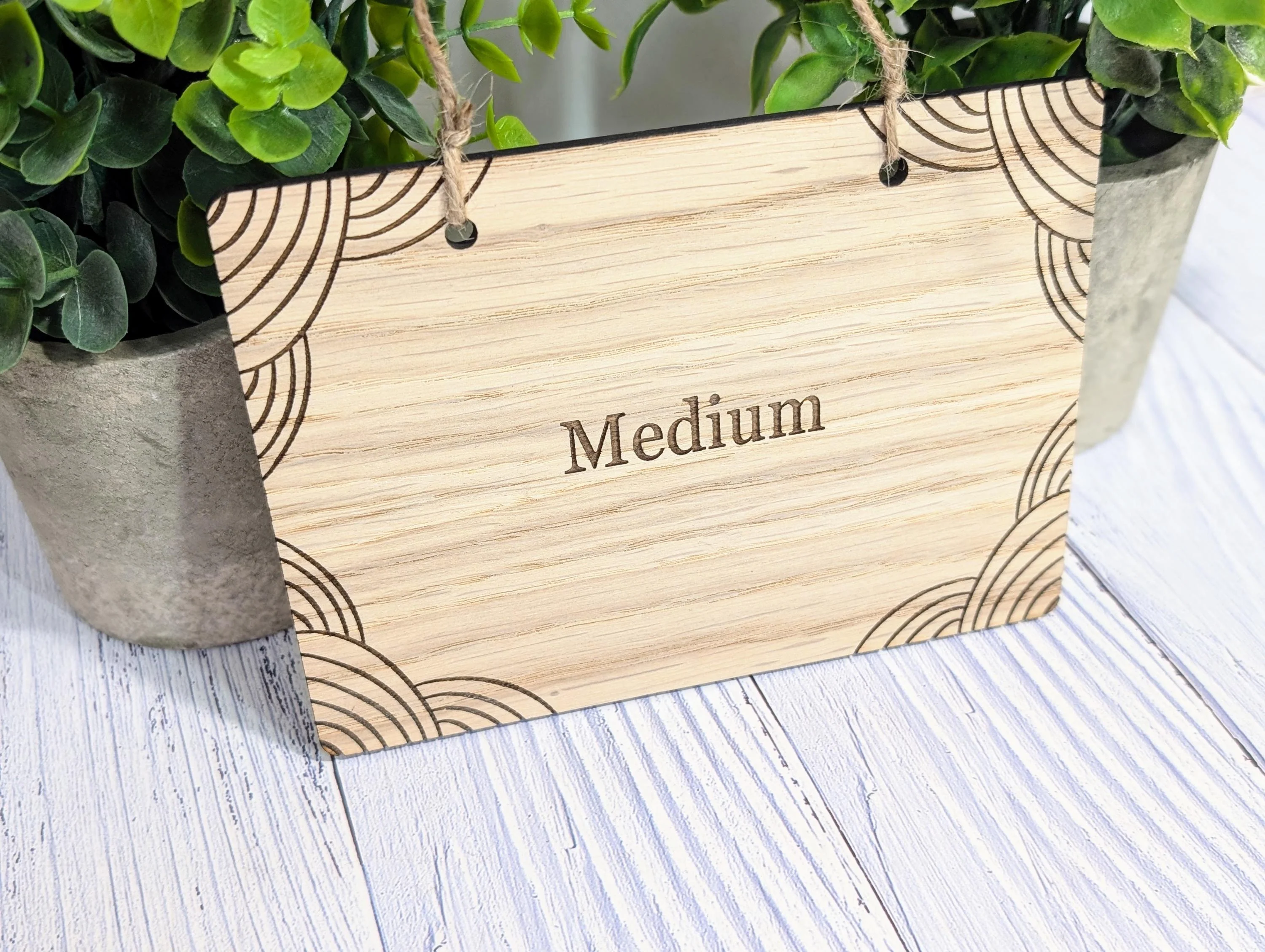Personalised Wooden Hanging Sign | Custom Oak Signage | Anniversary Gift | Man Cave Sign | Bar Sign | Christmas Fun | Hanging Den Sign - Image 3