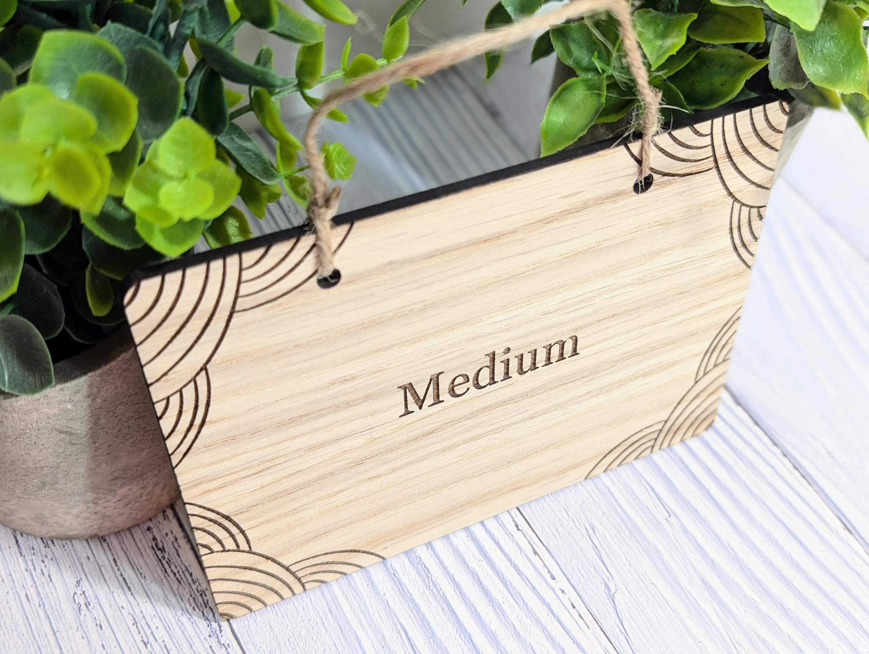 Personalised Wooden Hanging Sign | Custom Oak Signage | Anniversary Gift | Man Cave Sign | Bar Sign | Christmas Fun | Hanging Den Sign - Image 4