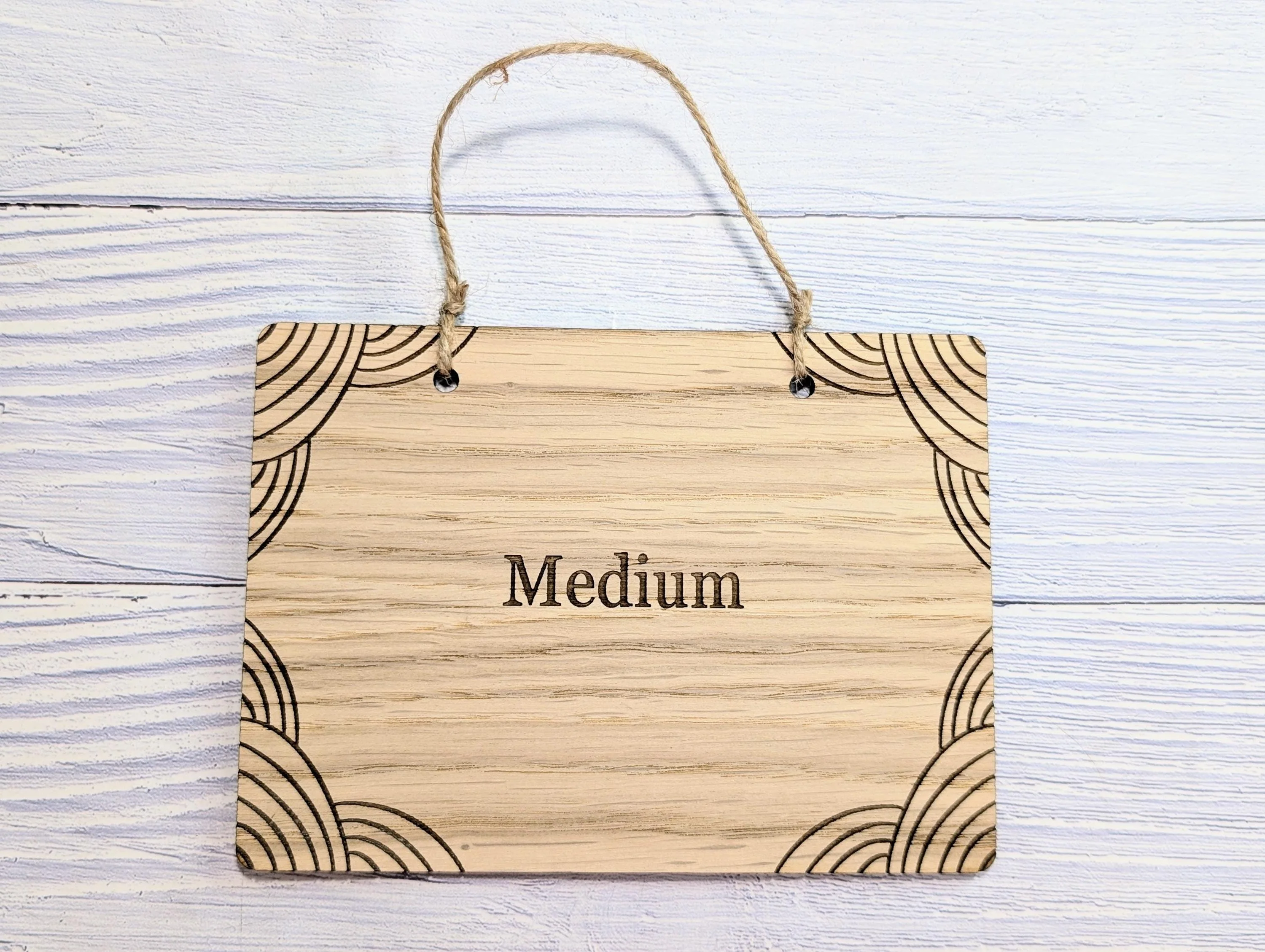 Personalised Wooden Hanging Sign | Custom Oak Signage | Anniversary Gift | Man Cave Sign | Bar Sign | Christmas Fun | Hanging Den Sign - Image 5