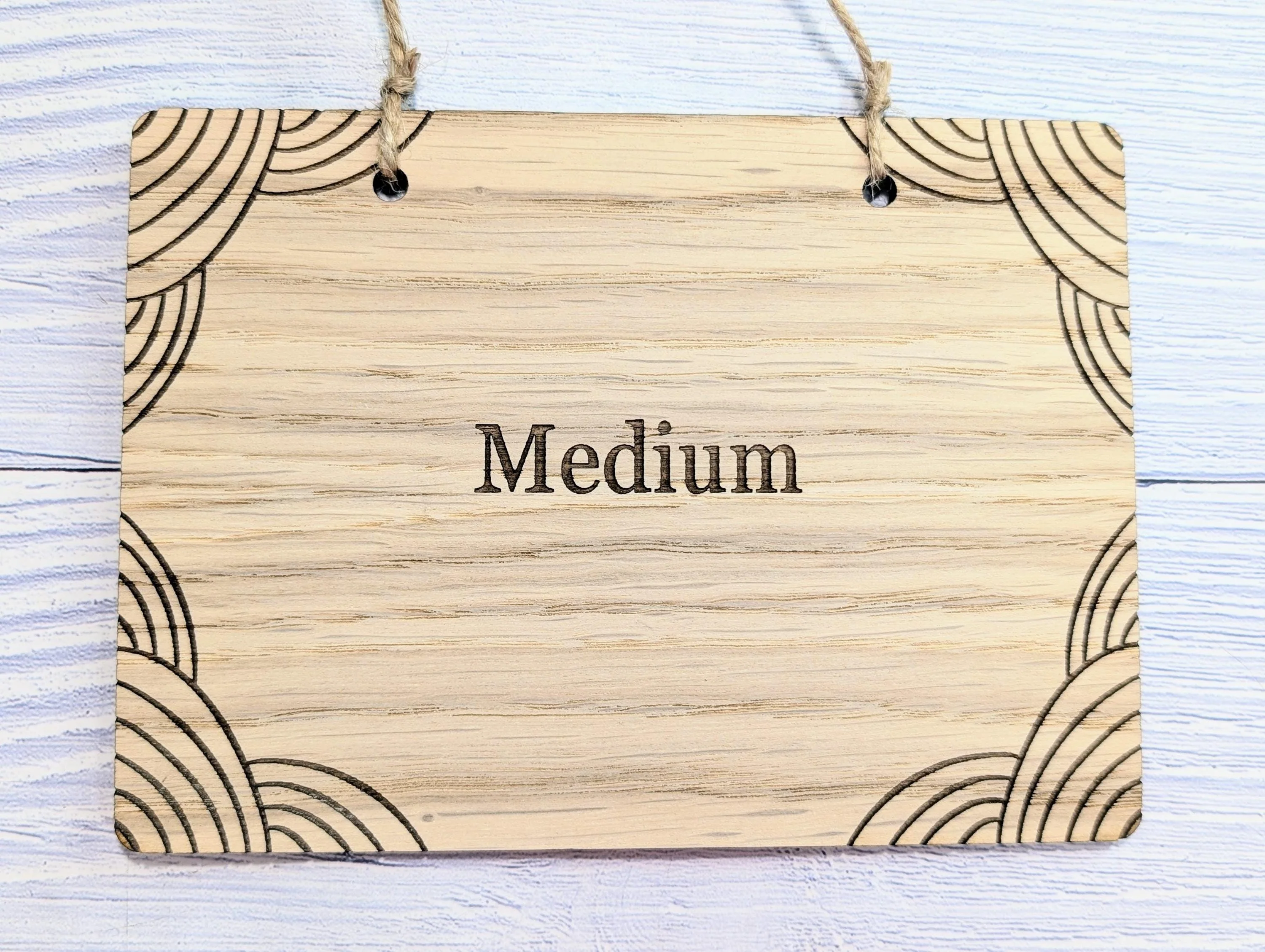 Personalised Wooden Hanging Sign | Custom Oak Signage | Anniversary Gift | Man Cave Sign | Bar Sign | Christmas Fun | Hanging Den Sign - Image 6