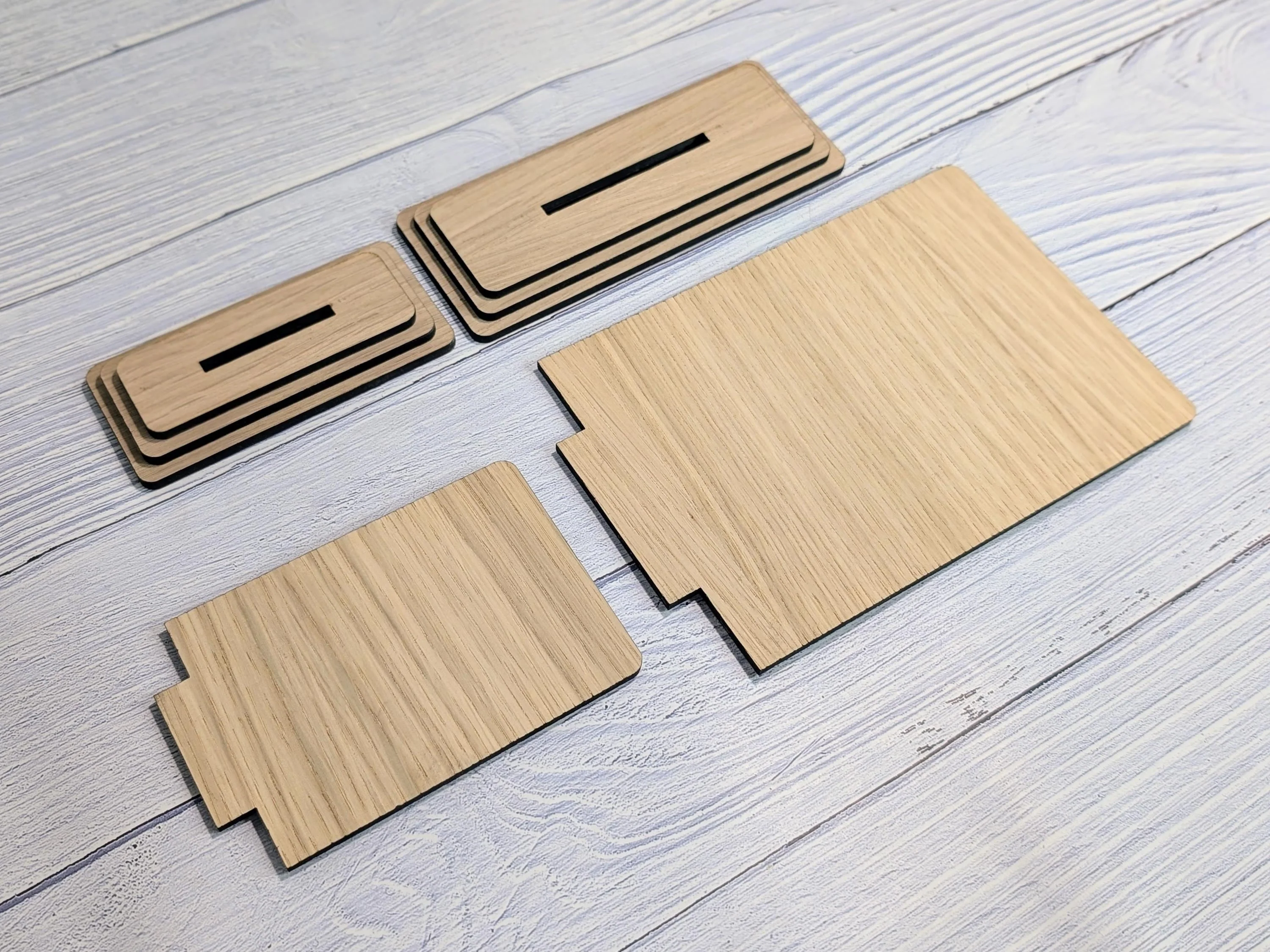 Personalised Wooden Hearing Loop Sign – Freestanding Table Sign for Accessibility, Office, & Public Spaces- Two Sizes - Removable Base - Image 6