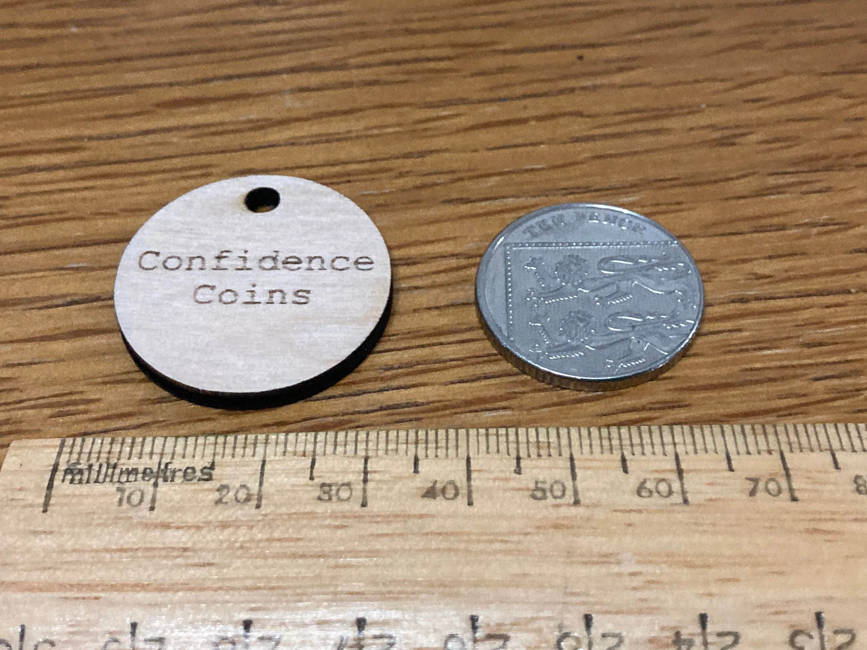 Personalised Wooden Hug Tokens | Kindness Tokens | Confidence Coins for Uplifting and Comforting Gifts - Image 6