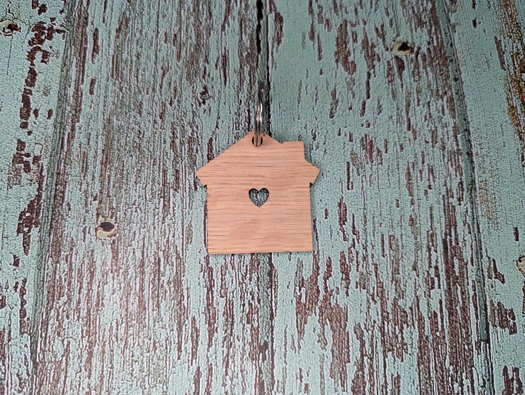 Personalised Wooden Keyrings for New Home Owners | Customisable 'Our New Home' Gift - Image 6