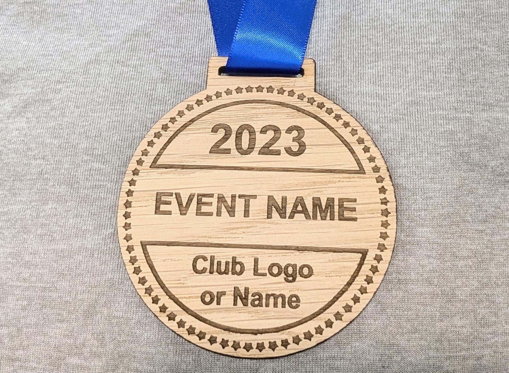 Personalised Wooden Medals for Sports, Achievements, Business Awards, Bulk Wooden Medals, Football Medals, Kids Medals, Logo Medals - Image 7