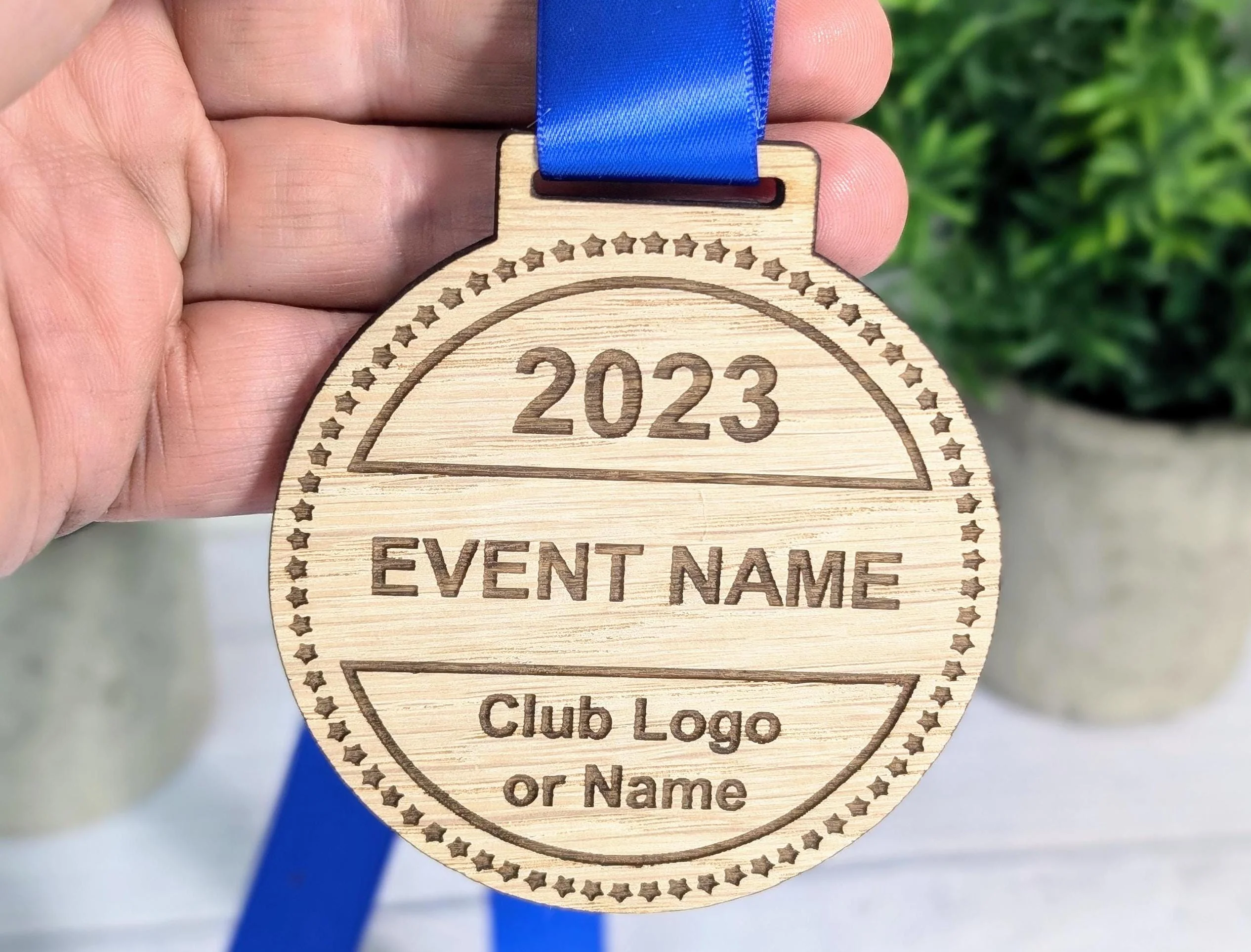 Personalised Wooden Medals for Sports, Achievements, Business Awards, Bulk Wooden Medals, Football Medals, Kids Medals, Logo Medals - Image 8