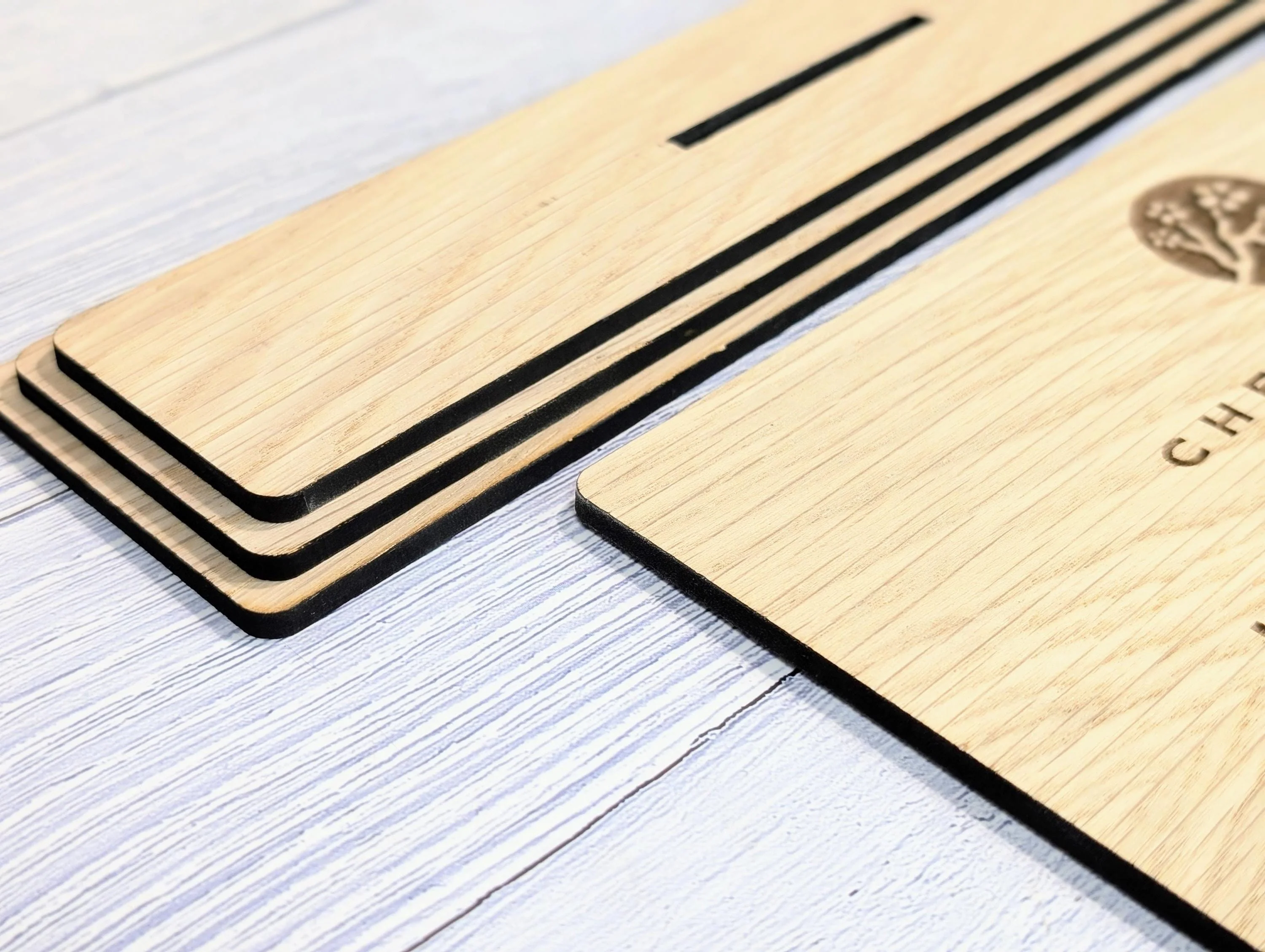 Personalised Wooden Table Signs XL - Custom Text, Logo, Freestanding, Removable Base, Two Sizes, Conference, Wedding, Retail, AirBnB Signage - Image 5