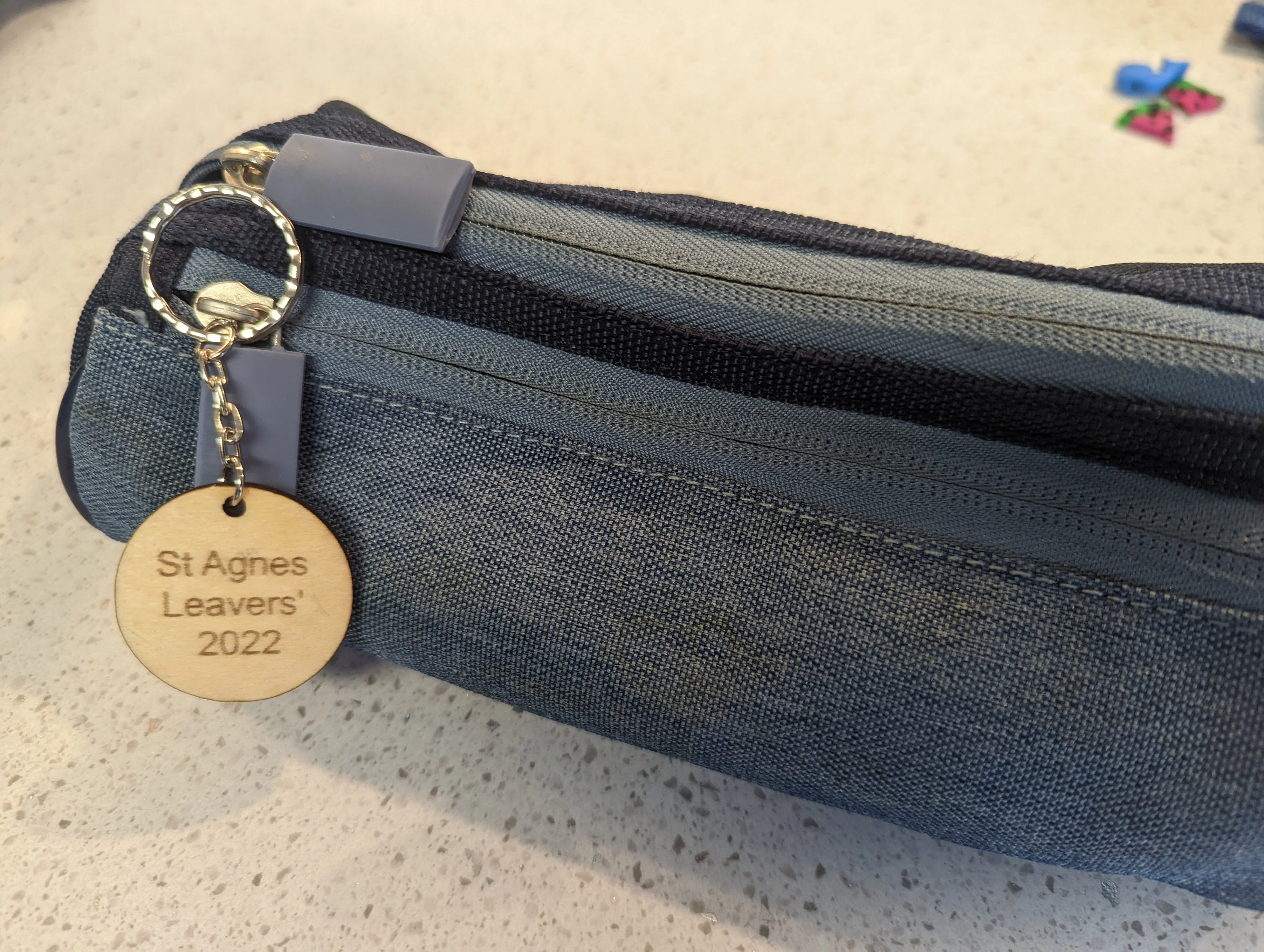 Personalized School Leavers Keyrings - Sustainable Wood End of Year Gifts for Students - Image 6