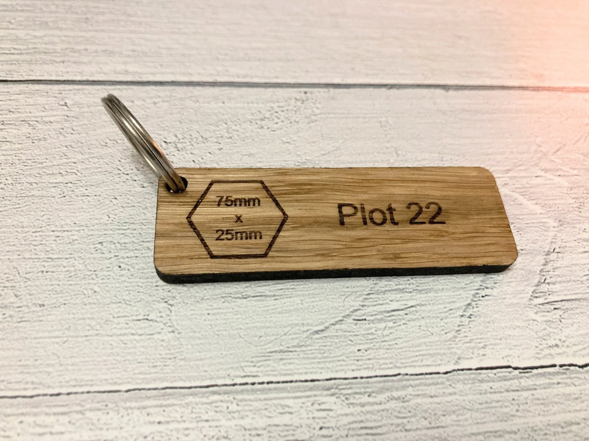 Premium Personalised Logo Keyrings - Crafted from Oak Wood | Various Sizes Available | Hotel Keyring, Business Keyring - Image 10