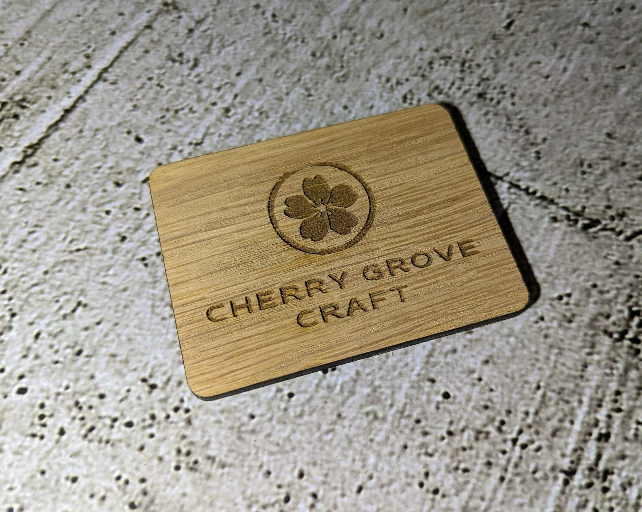 Promotional Wooden Fridge Magnets, Logo Fridge Magnets, 3 Sizes - Image 3