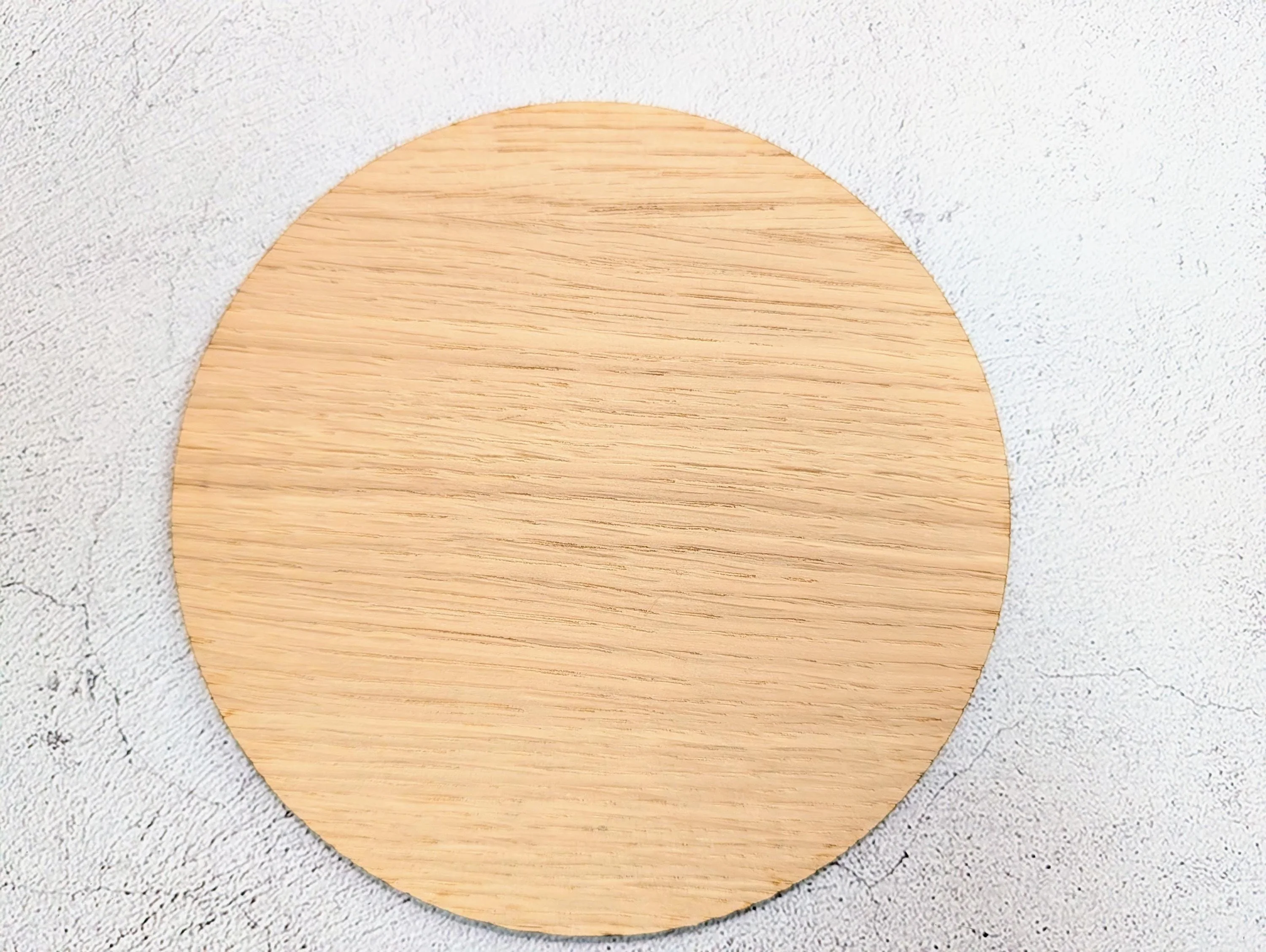 PUSH Door Sign – Circular Oak Veneered Wooden Entry Sign for Doors, Indoor Use Only, Handmade in Wales, Plastic-Free Packaging - Image 9