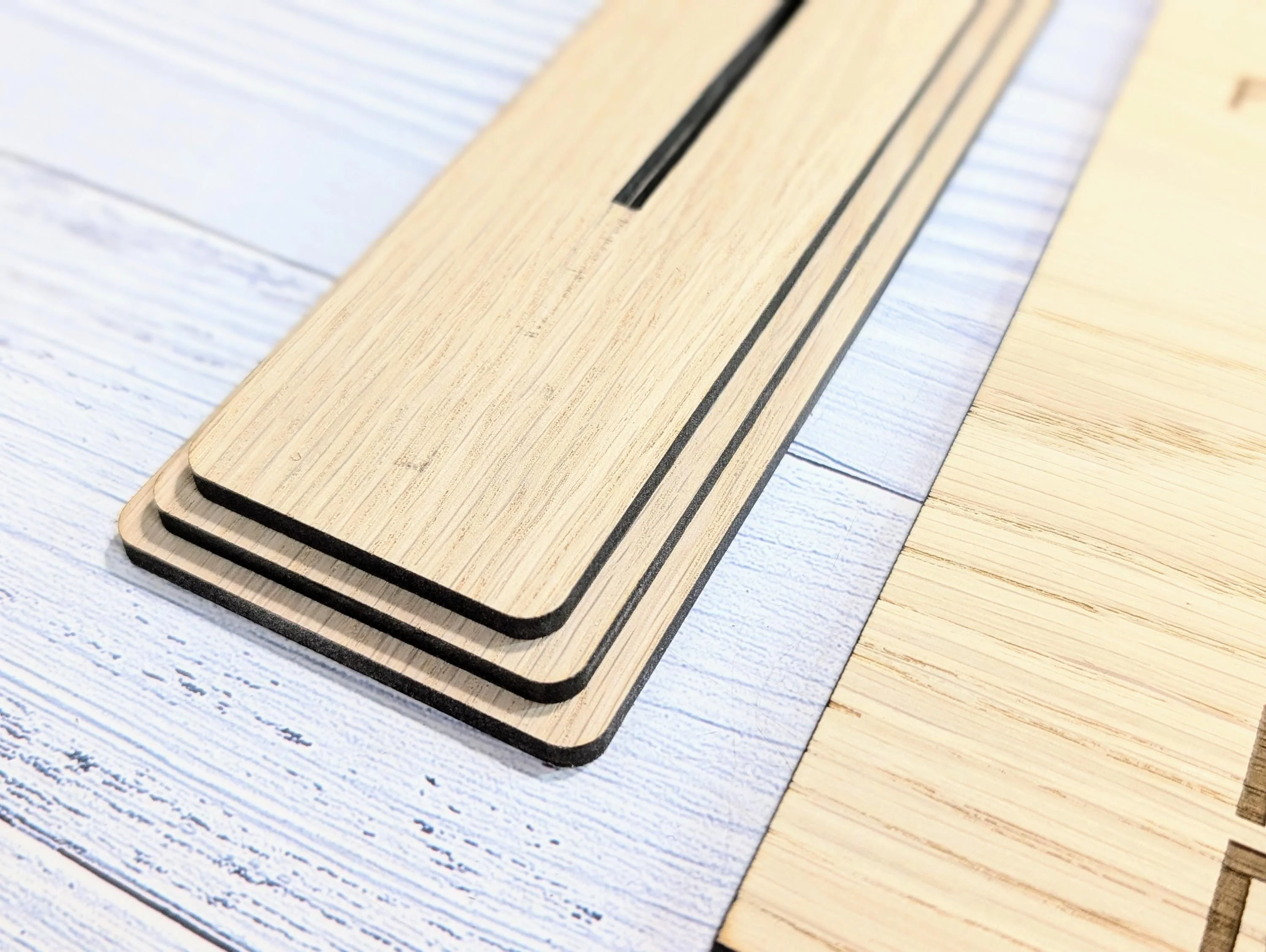 QR Code and NFC 'Follow Us on Social Media' Custom XL Wooden Table Sign, Personalised Logo & Social Media Link, Eco-Friendly, Extra Large - Image 5