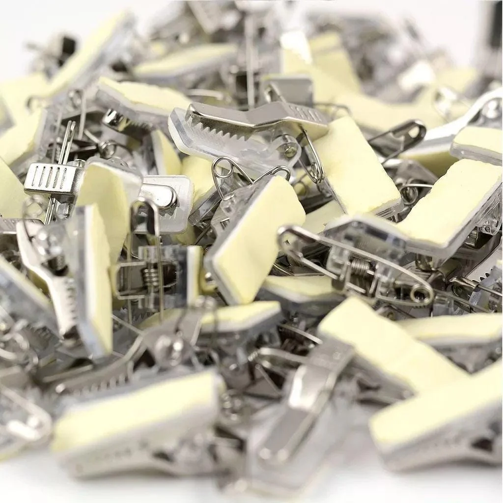 Replacement Name Badge Pins, Pins & Clips – Secure Fasteners for Work, Events and Retail