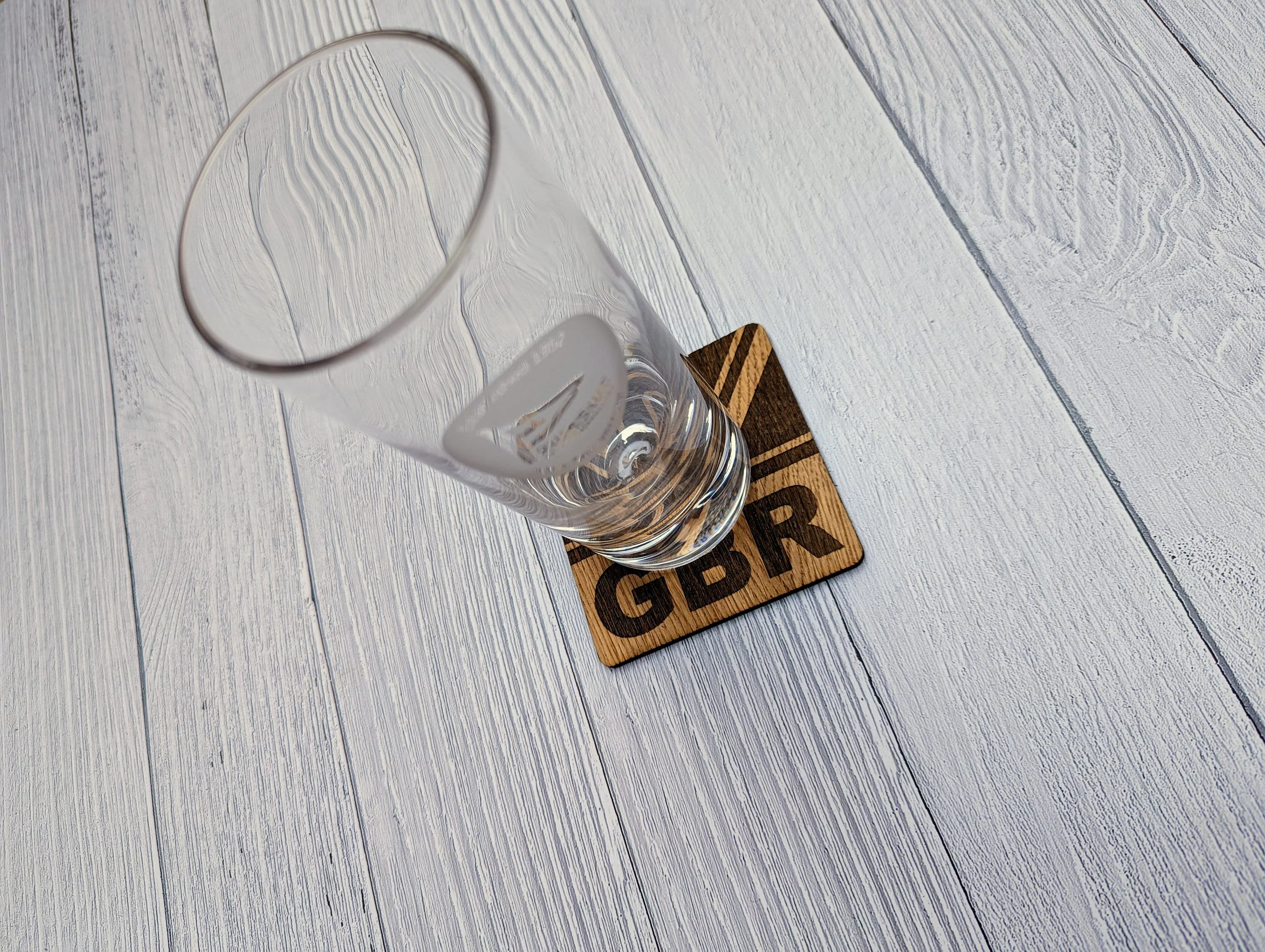 Set of 6 Union Jack Sailing Coasters - Nautical Home Decor - Image 3