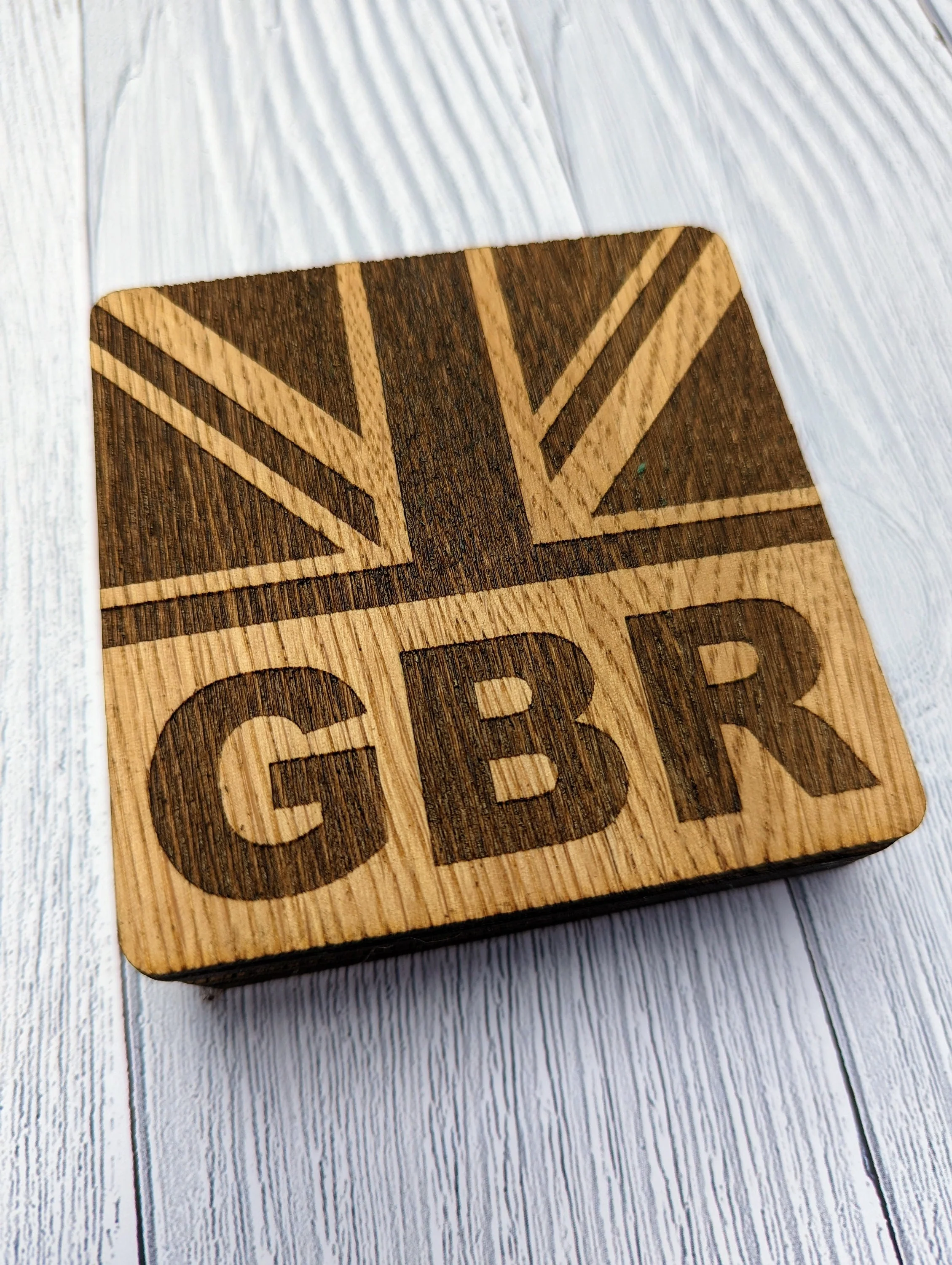 Set of 6 Union Jack Sailing Coasters - Nautical Home Decor - Image 4