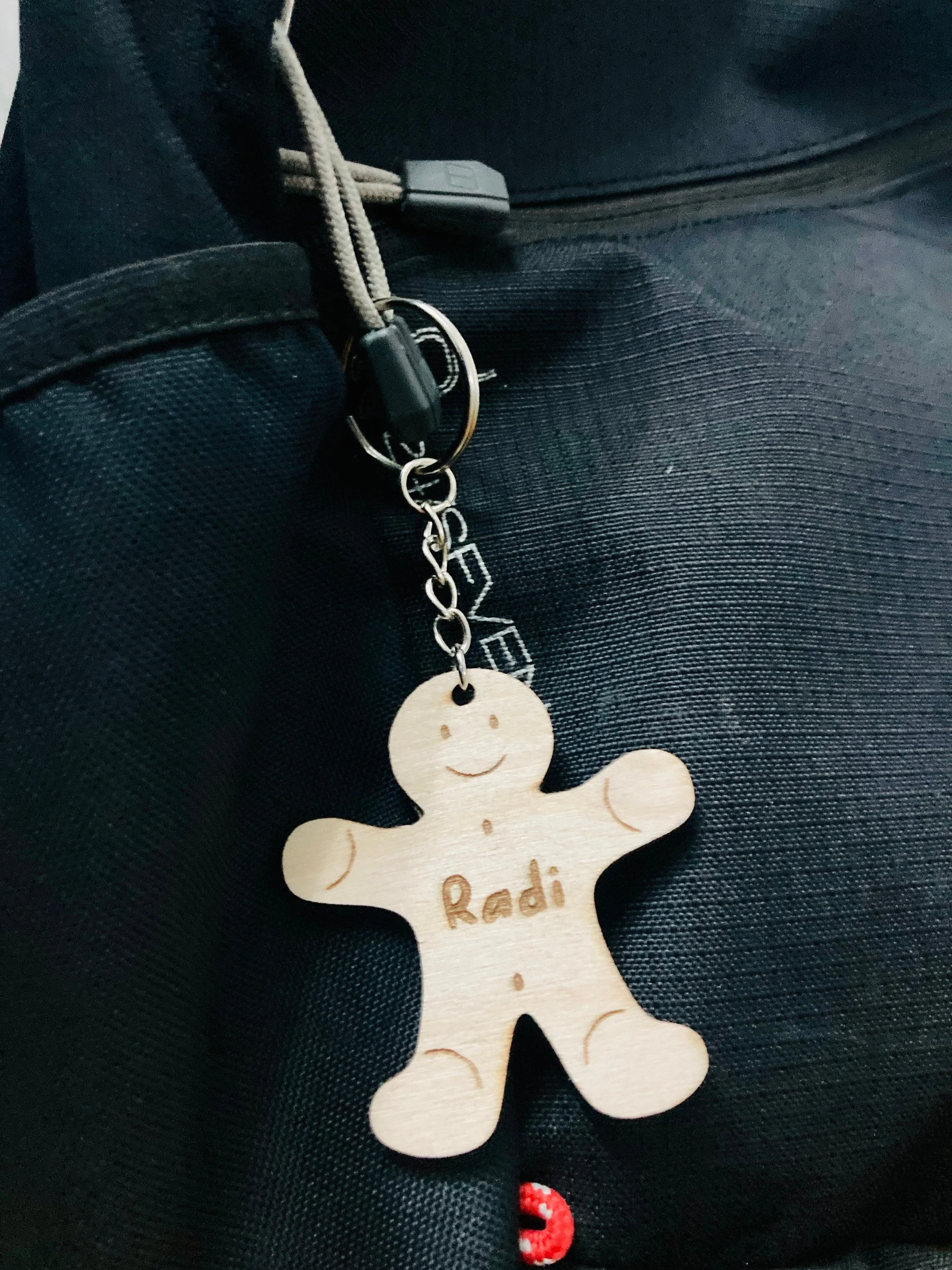 Personalised Birch Plywood Keyrings: Teacher Gifts for Students - Image 6