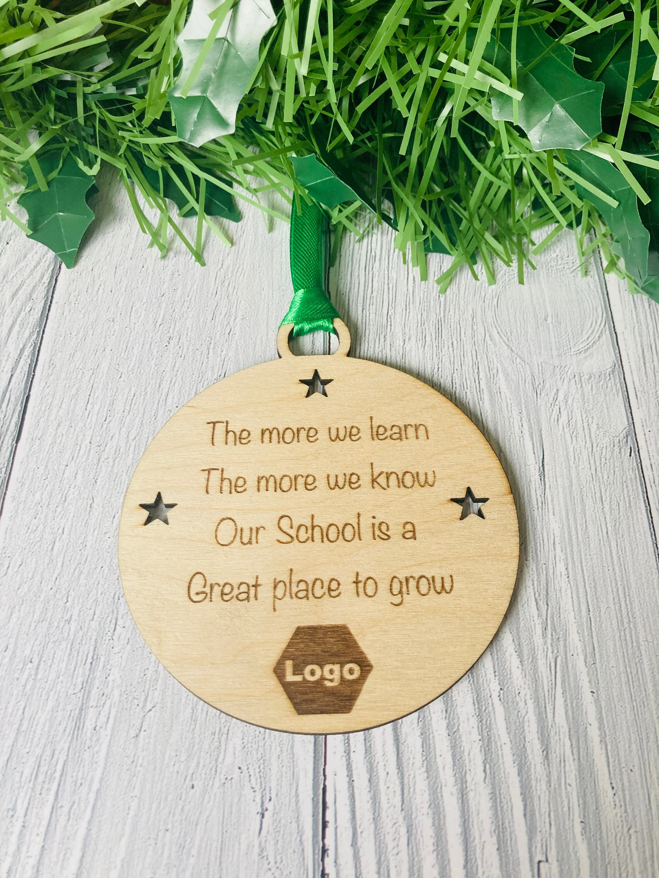 School Christmas Baubles, Gifts From Teacher | Personalised Teacher Gifts | School gifts - Image 3