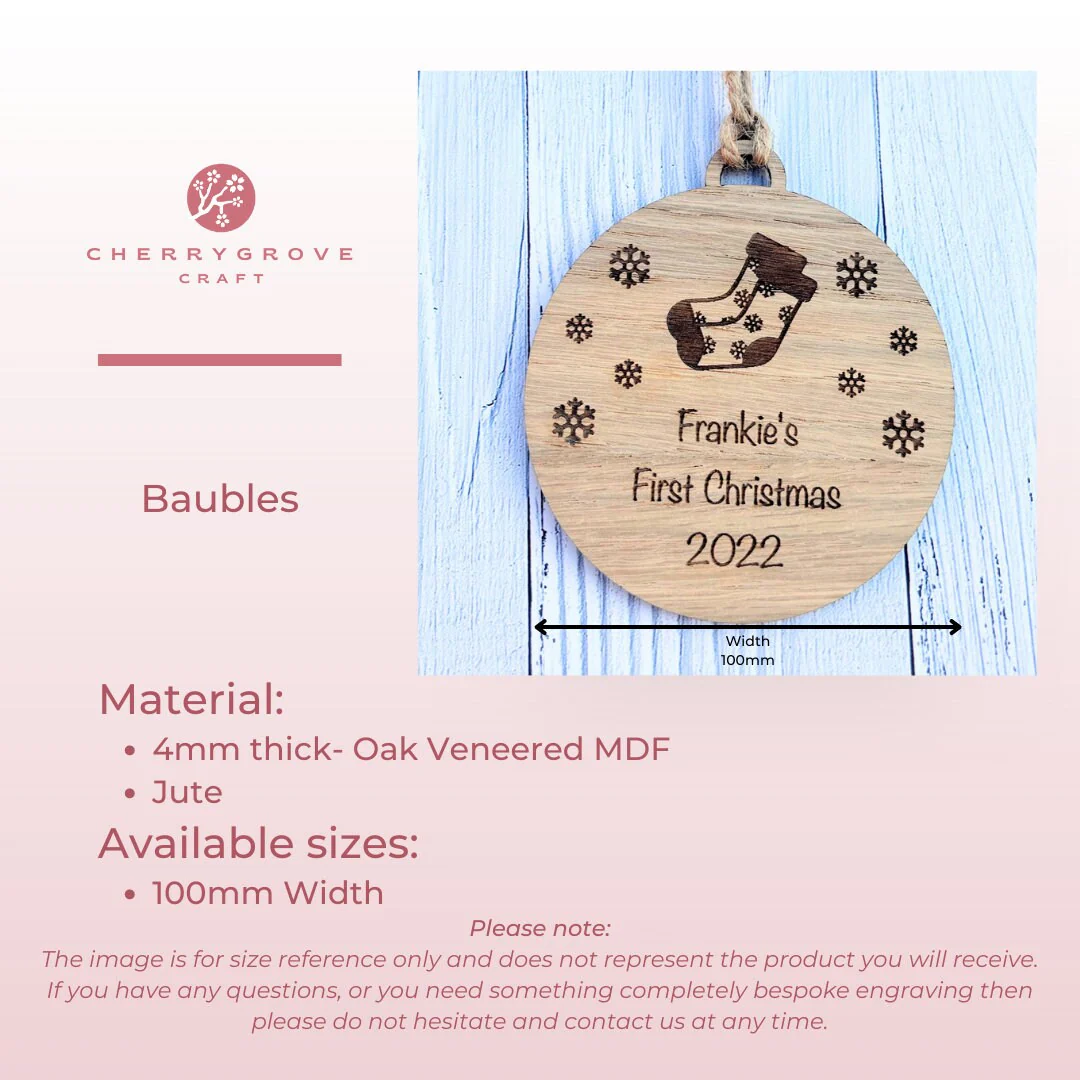 School Christmas Baubles, Gifts From Teacher | Personalised Teacher Gifts | School gifts - Image 7